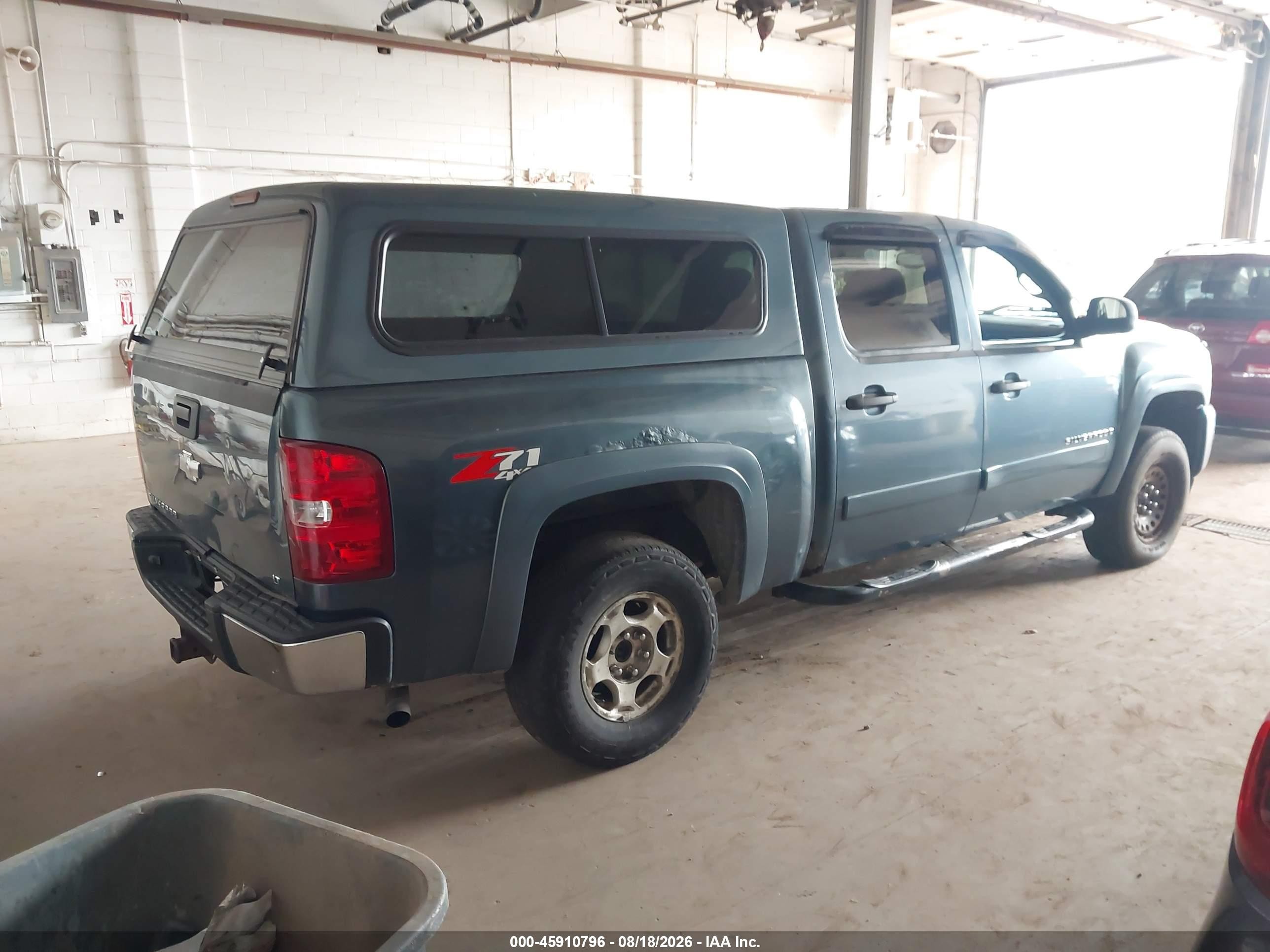 2007 Chevrolet Silverado 1500 Lt1 Gray vin: 2GCEK13MX71533167