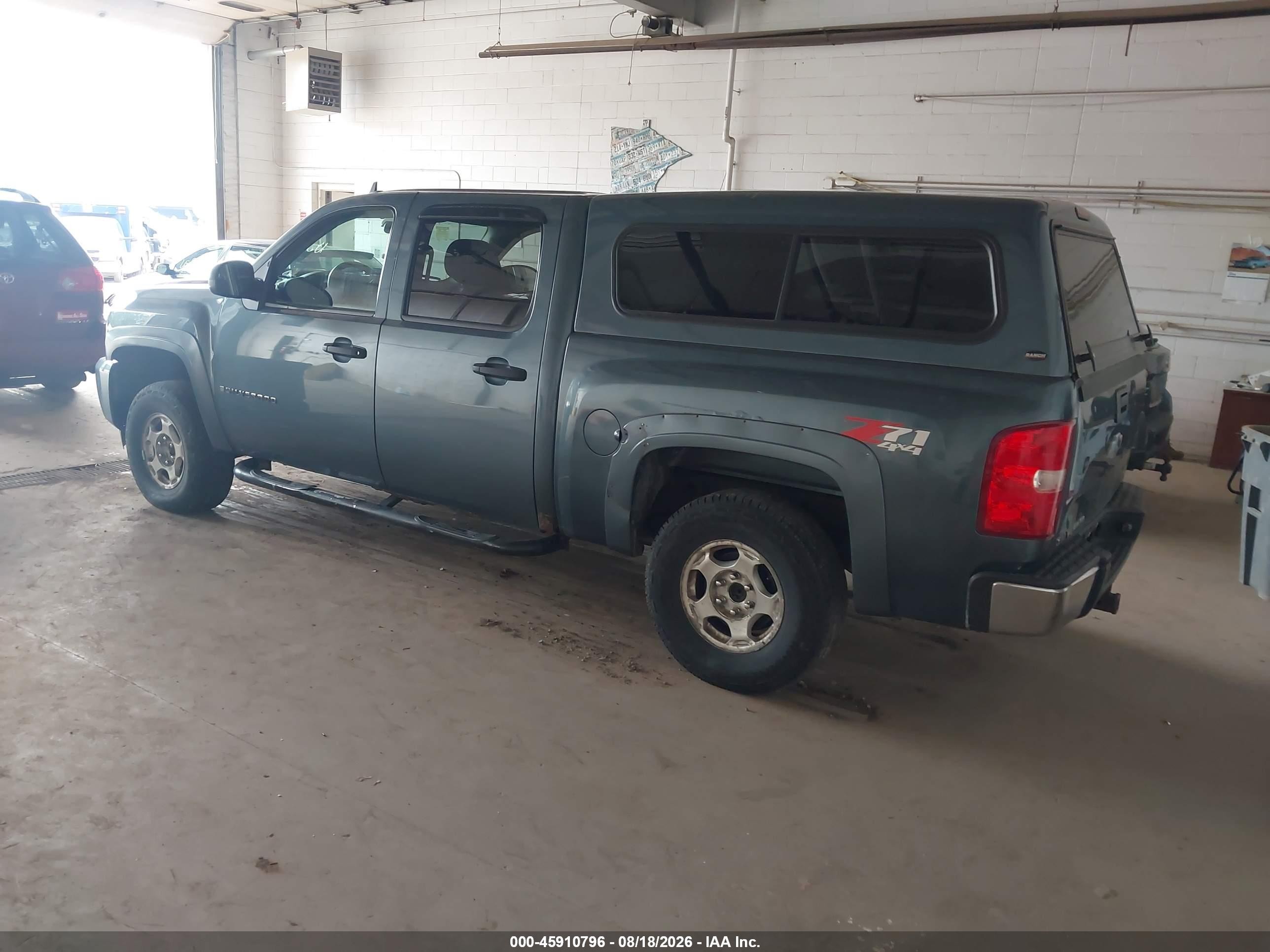 2007 Chevrolet Silverado 1500 Lt1 Gray vin: 2GCEK13MX71533167