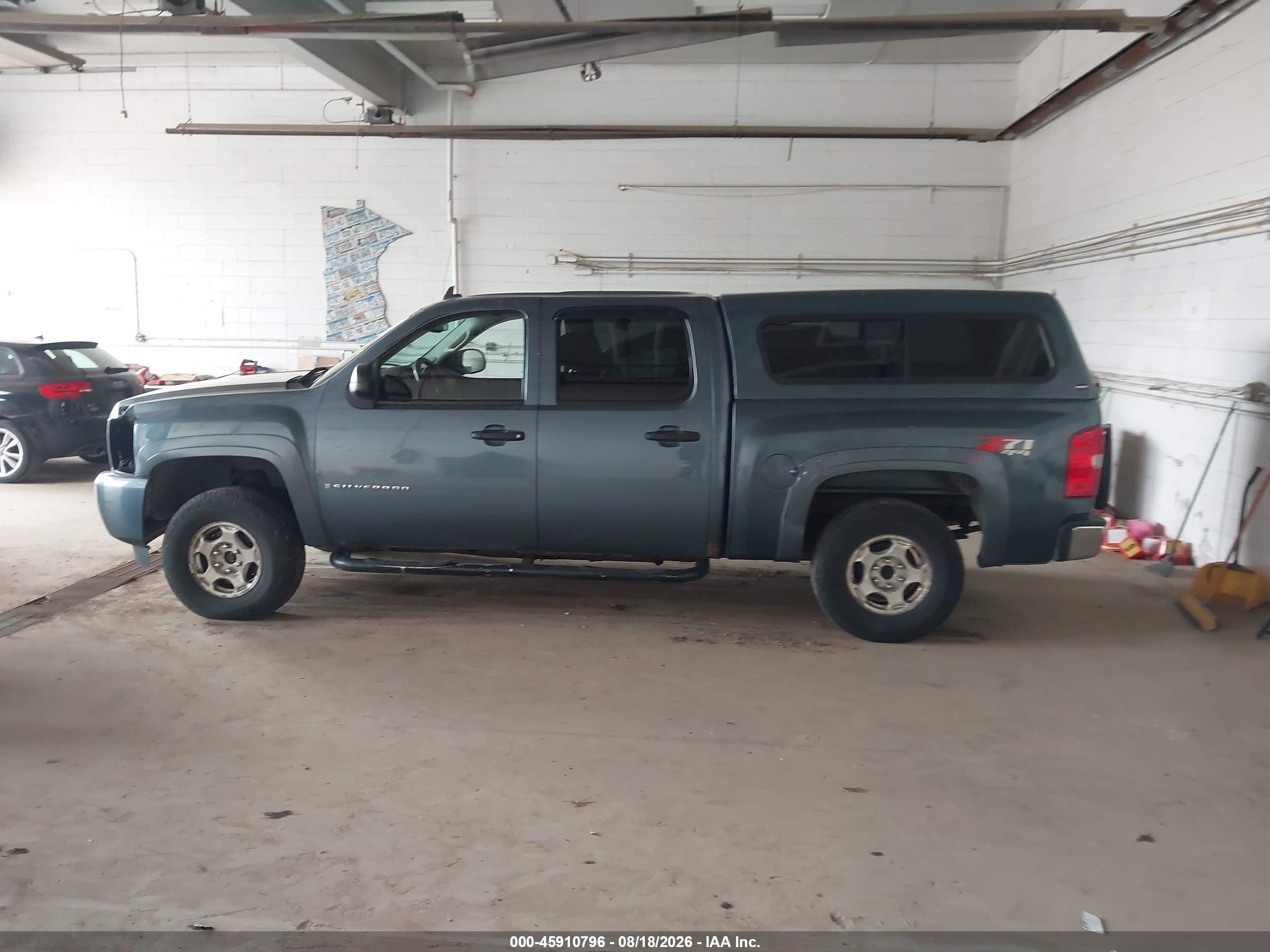 2007 Chevrolet Silverado 1500 Lt1 Gray vin: 2GCEK13MX71533167