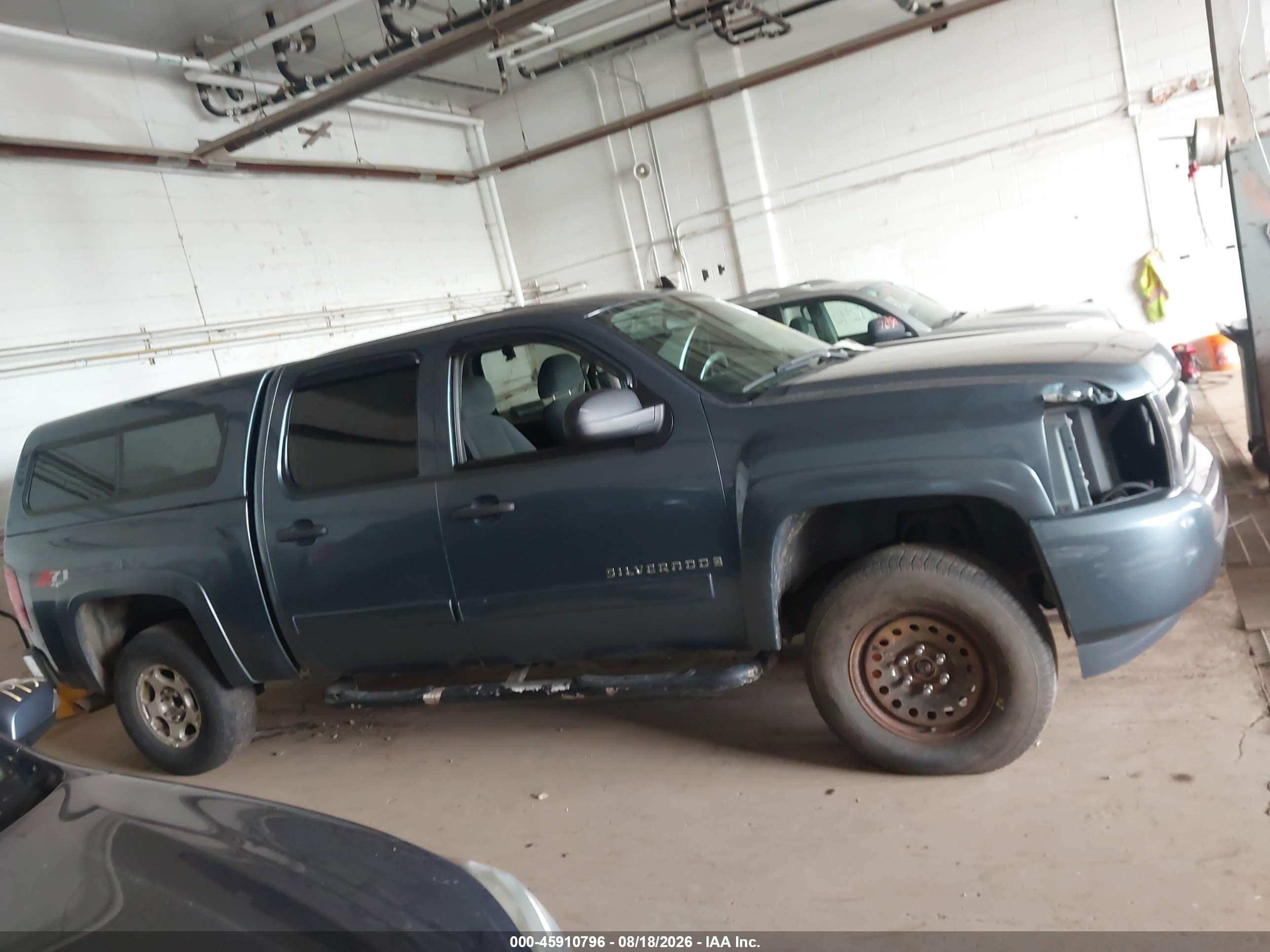 2007 Chevrolet Silverado 1500 Lt1 Gray vin: 2GCEK13MX71533167