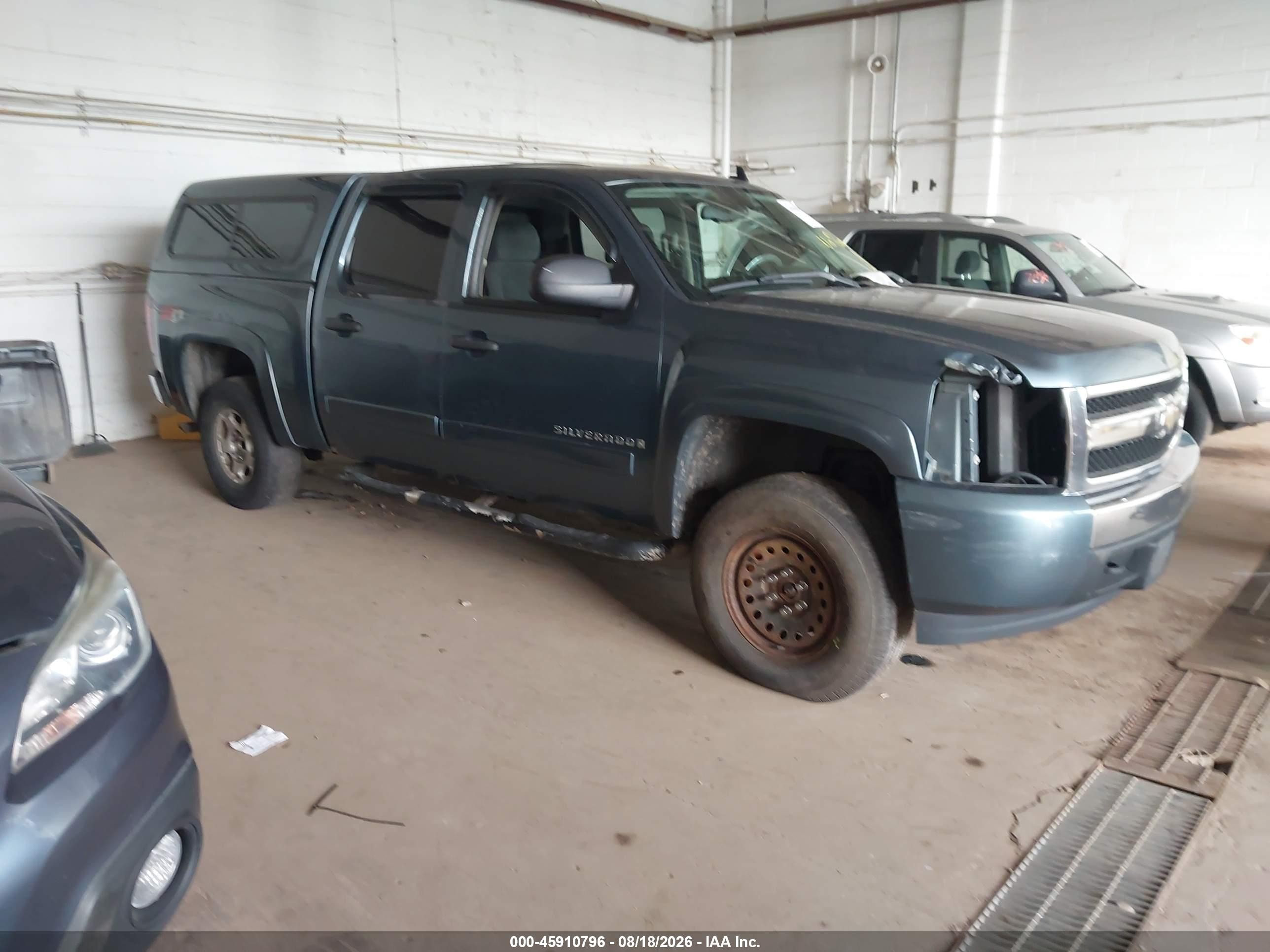 2007 Chevrolet Silverado 1500 Lt1 Gray vin: 2GCEK13MX71533167