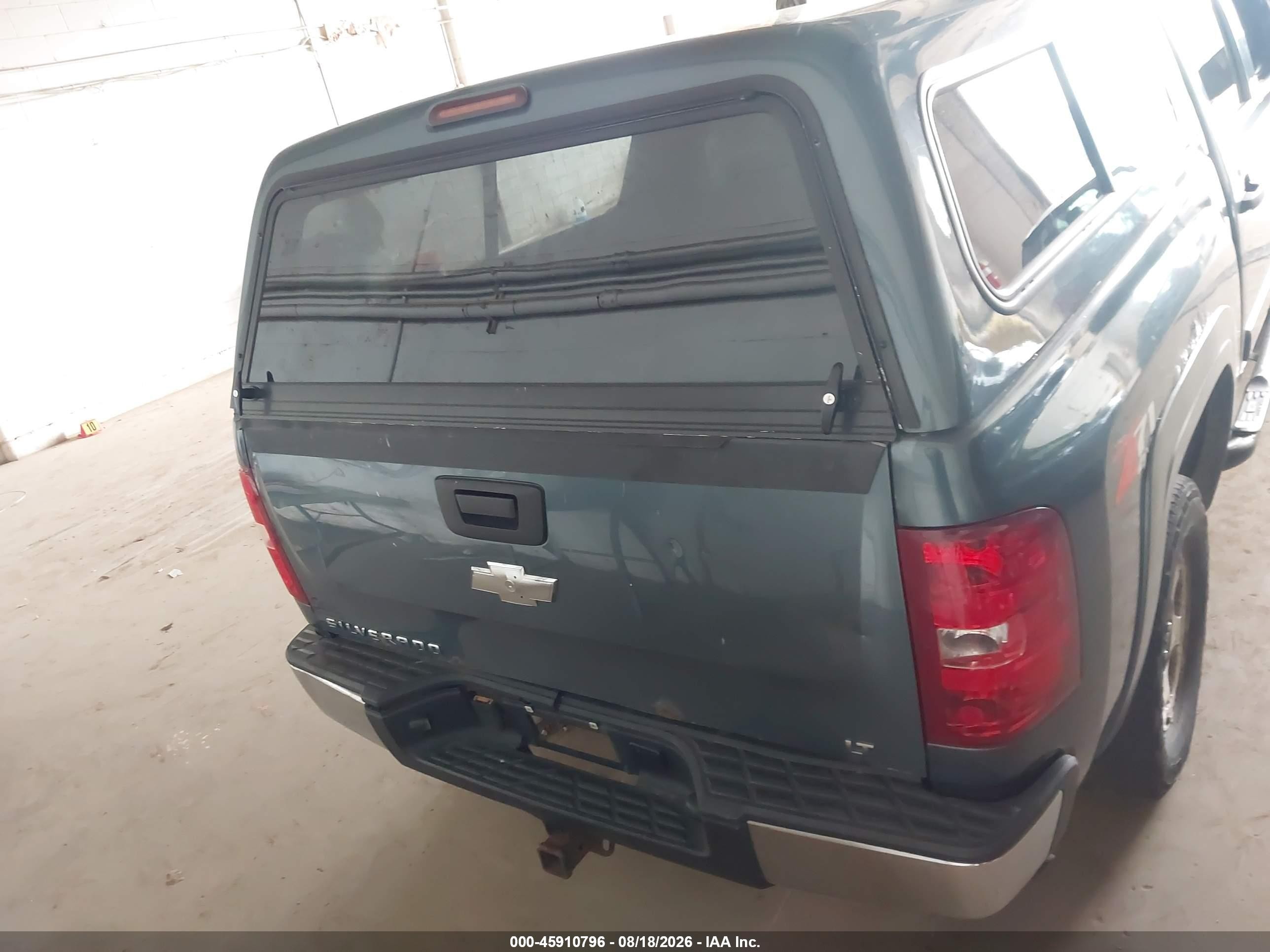 2007 Chevrolet Silverado 1500 Lt1 Gray vin: 2GCEK13MX71533167