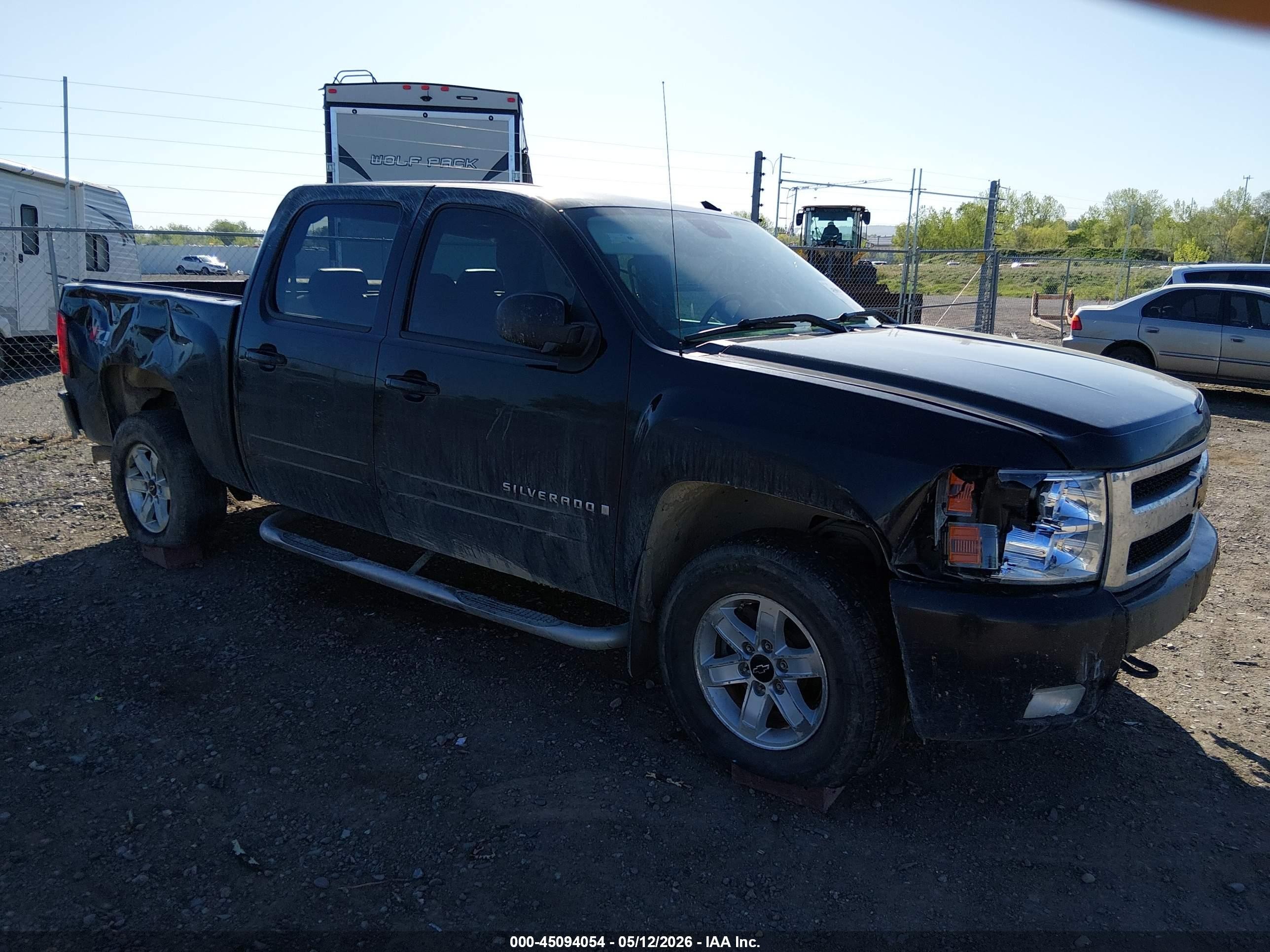 2007 Chevrolet Silverado 1500 Ltz Черный vin: 2GCEK13MX71596110