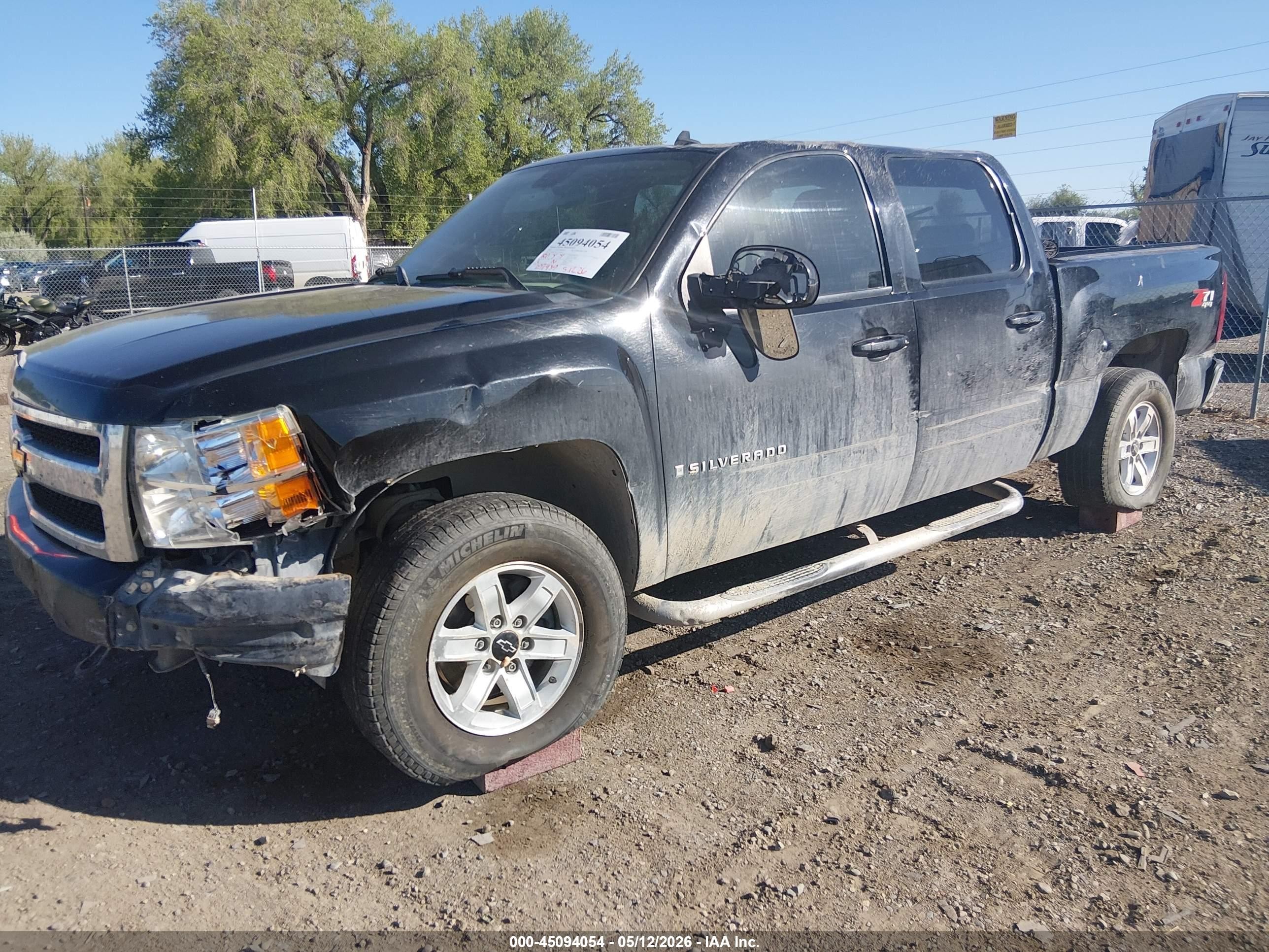 2007 Chevrolet Silverado 1500 Ltz Черный vin: 2GCEK13MX71596110