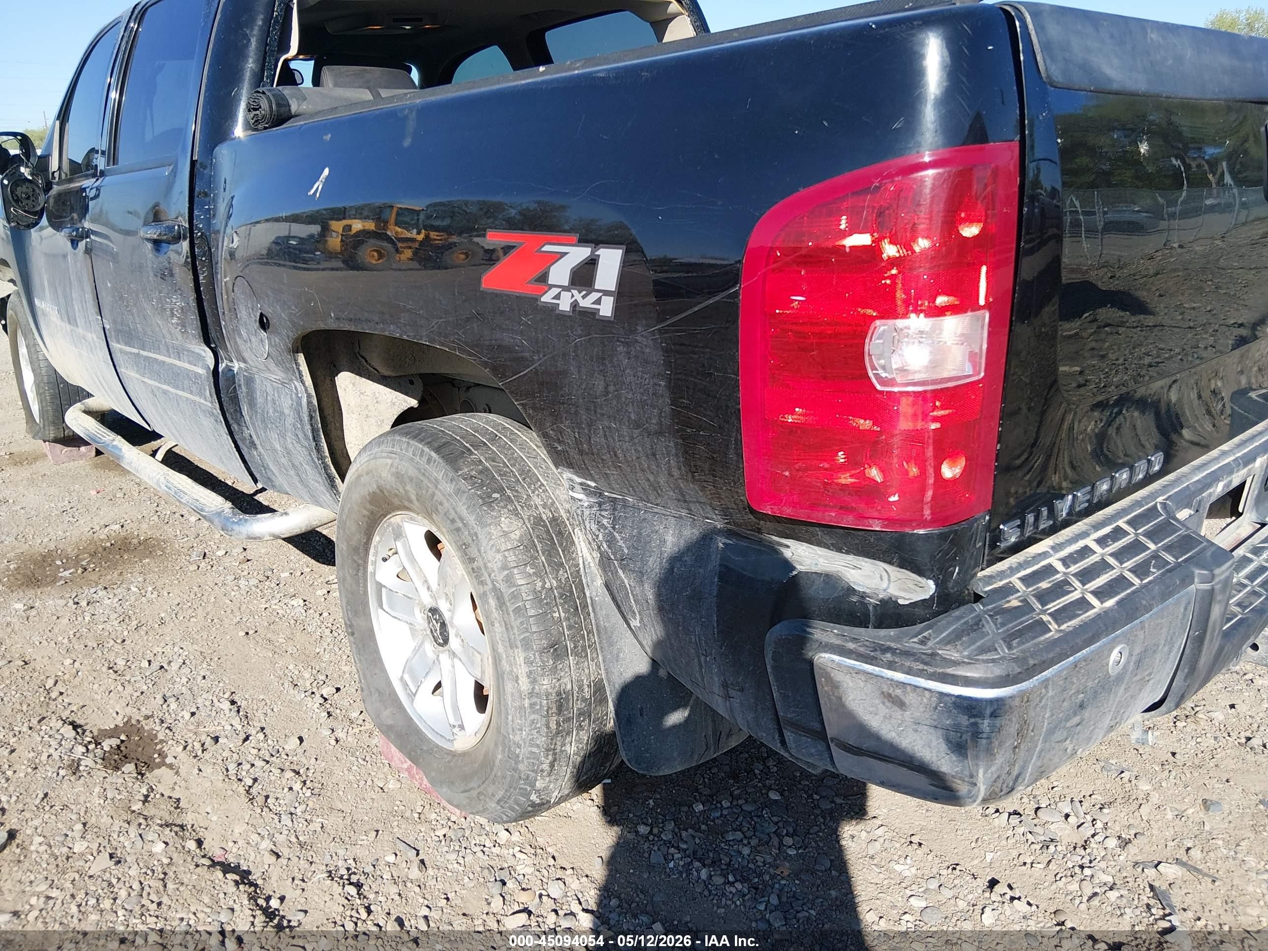 2007 Chevrolet Silverado 1500 Ltz Черный vin: 2GCEK13MX71596110
