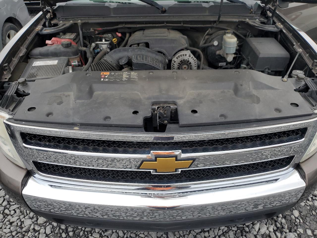 2007 Chevrolet Silverado K1500 Crew Cab Brown vin: 2GCEK13MX71617618