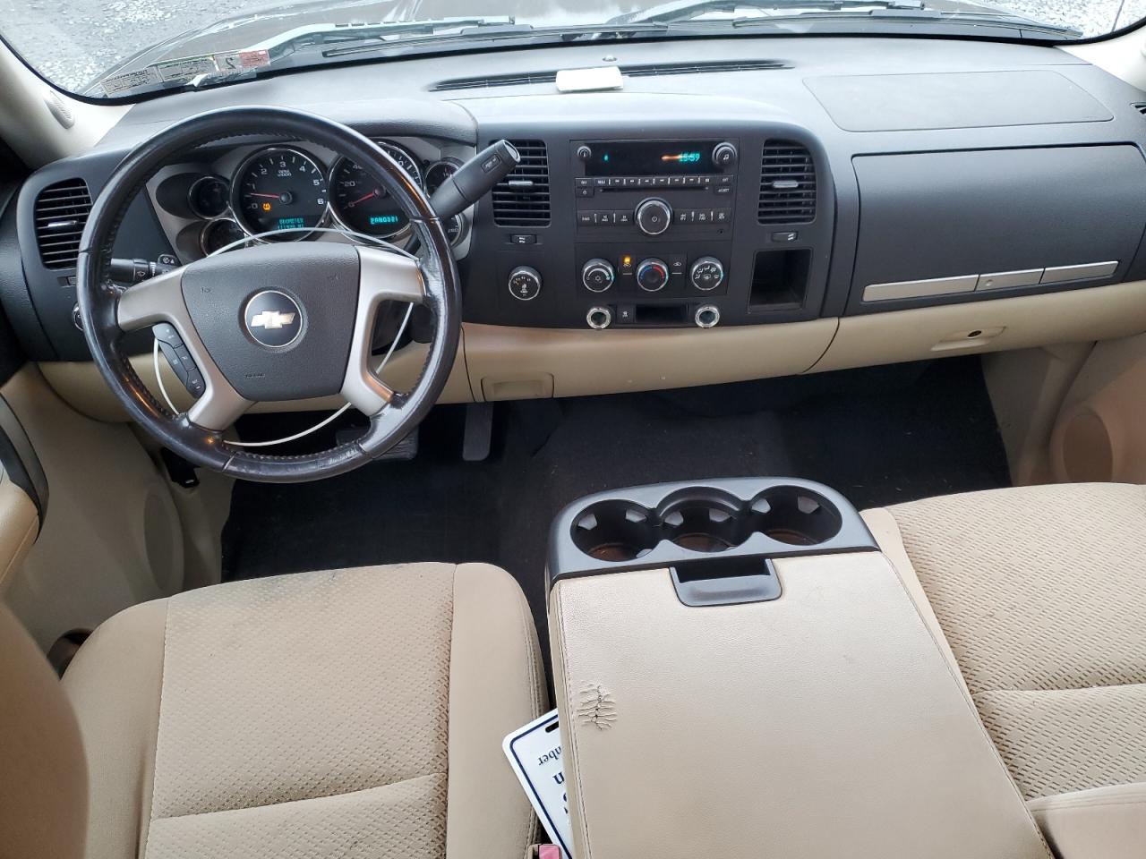 2007 Chevrolet Silverado K1500 Crew Cab Brown vin: 2GCEK13MX71617618