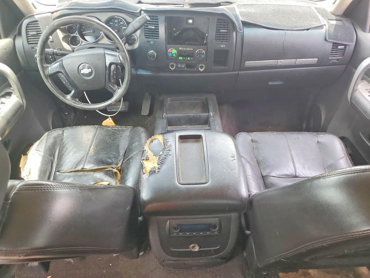 2007 Chevrolet Silverado K1500 Crew Cab Blue vin: 2GCEK13MX71641014