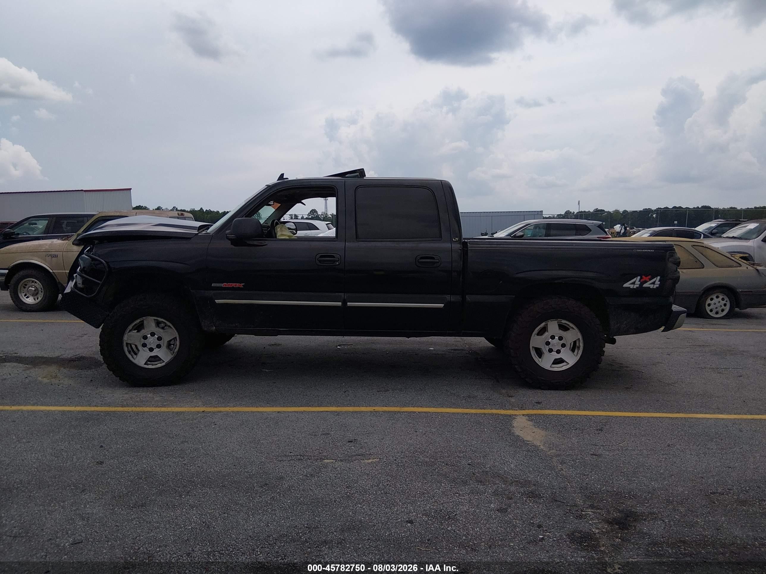 2006 Chevrolet Silverado 1500 Lt2 Black vin: 2GCEK13N261227507