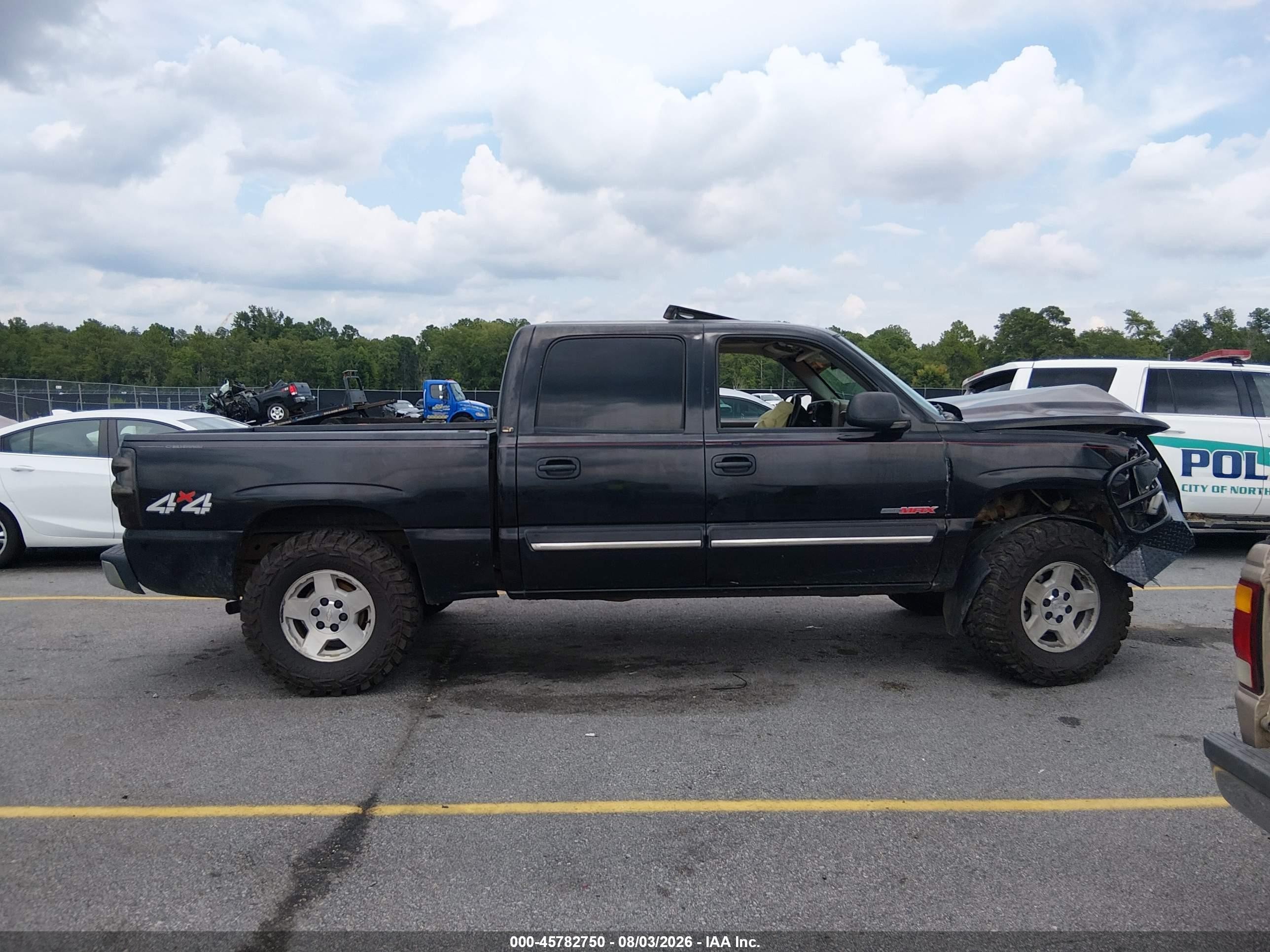 2006 Chevrolet Silverado 1500 Lt2 Black vin: 2GCEK13N261227507