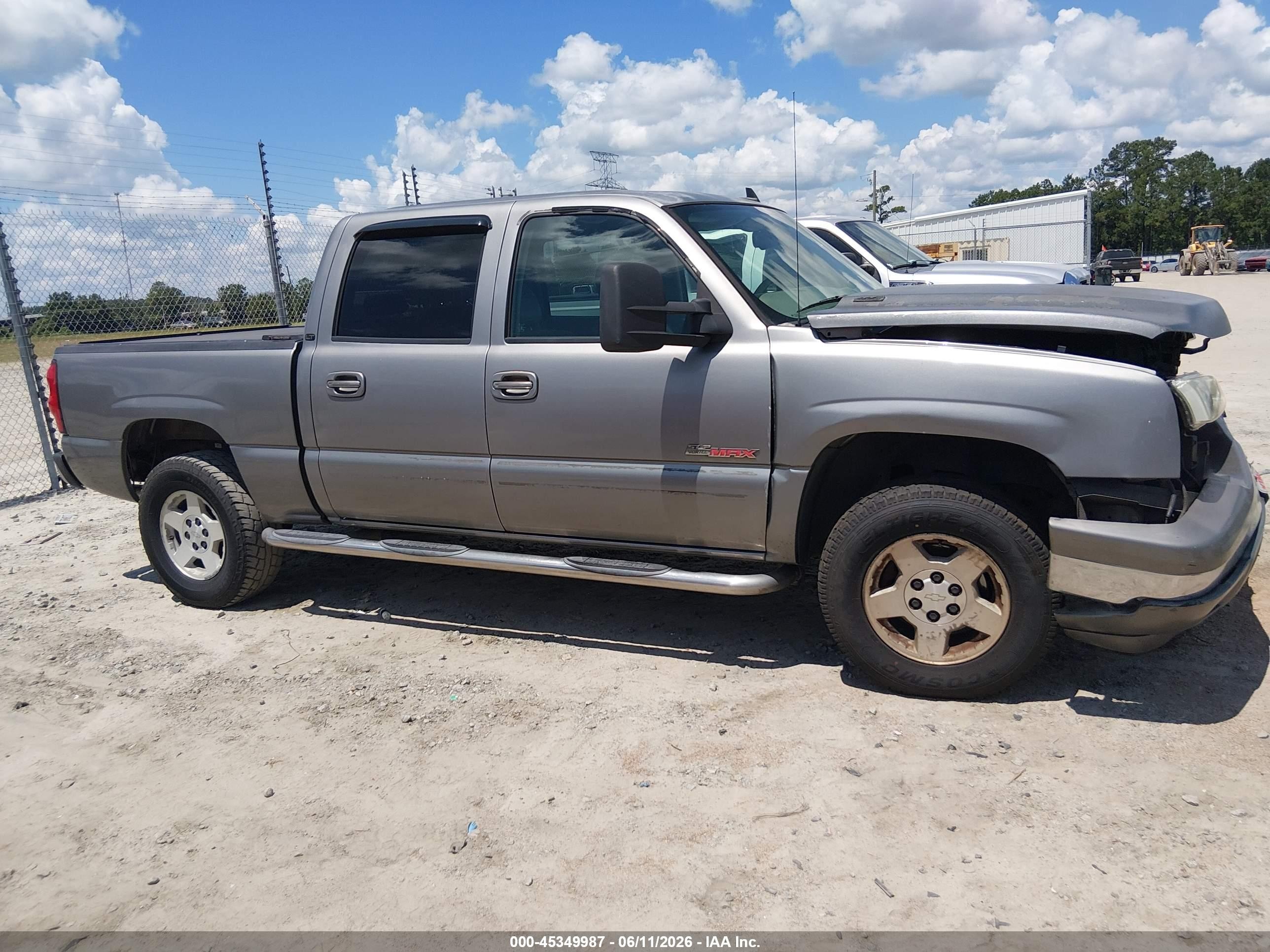 2007 Chevrolet Silverado 1500 Classic Lt3 Silver vin: 2GCEK13N471126860
