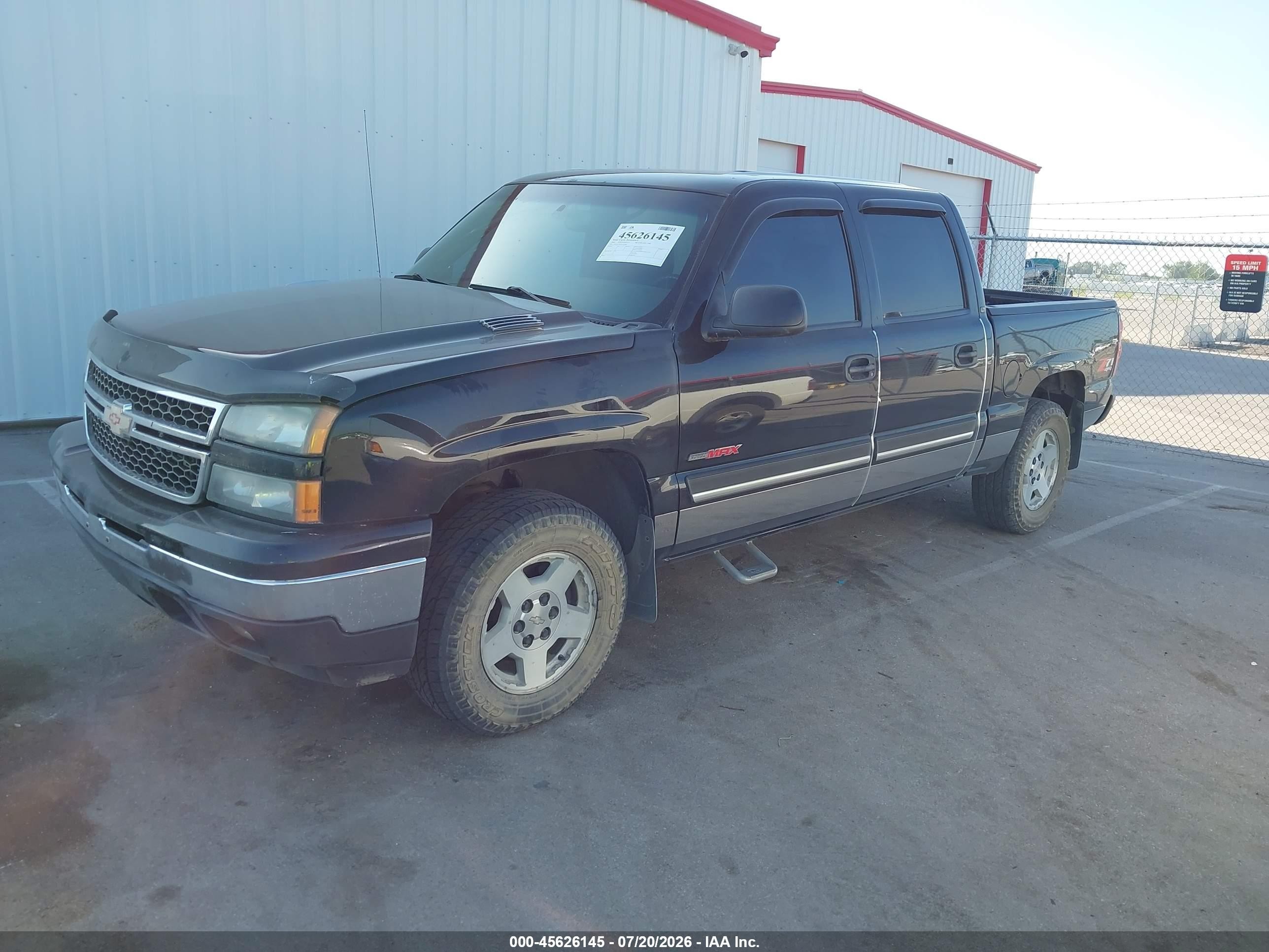 2006 Chevrolet Silverado 1500 Lt3 Black vin: 2GCEK13NX61269200
