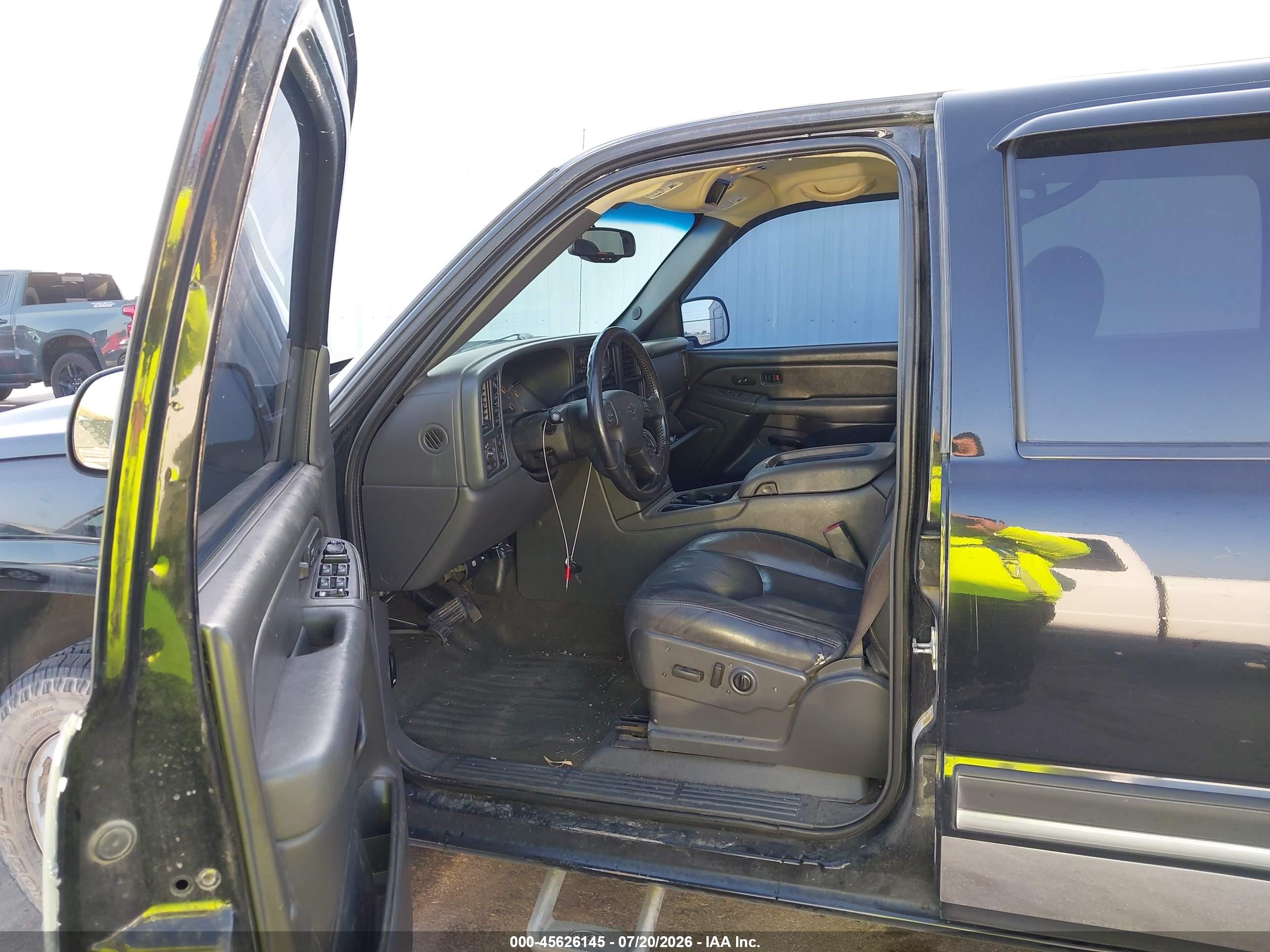 2006 Chevrolet Silverado 1500 Lt3 Black vin: 2GCEK13NX61269200