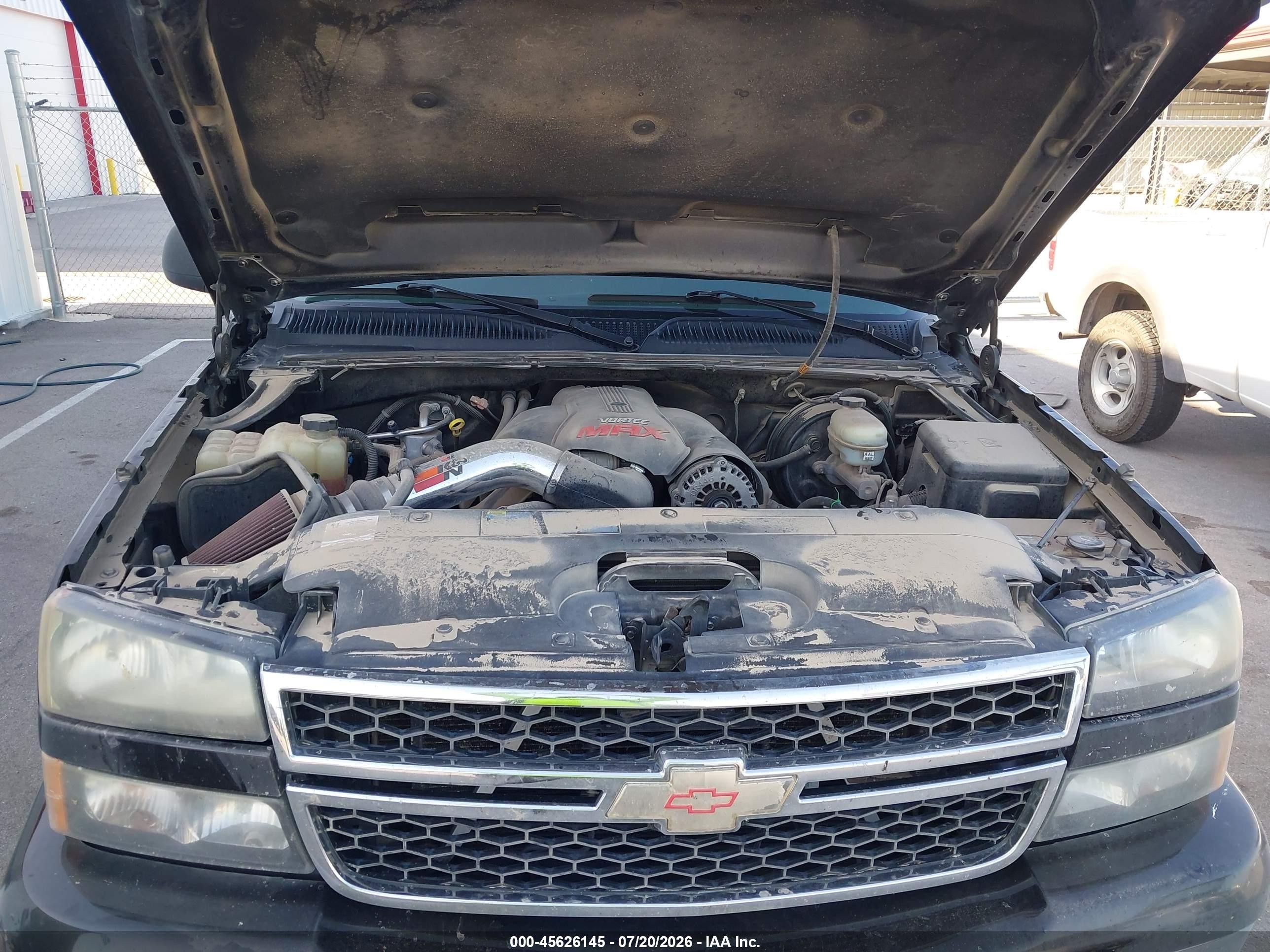 2006 Chevrolet Silverado 1500 Lt3 Black vin: 2GCEK13NX61269200