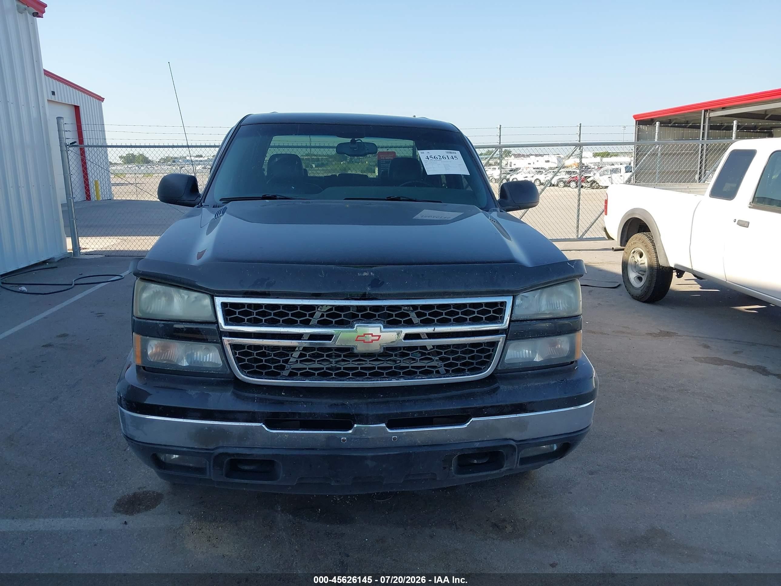 2006 Chevrolet Silverado 1500 Lt3 Black vin: 2GCEK13NX61269200