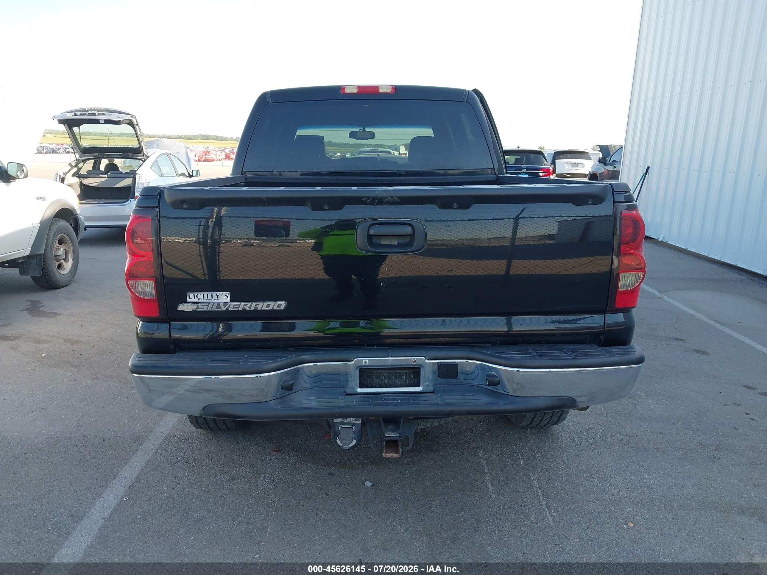 2006 Chevrolet Silverado 1500 Lt3 Black vin: 2GCEK13NX61269200