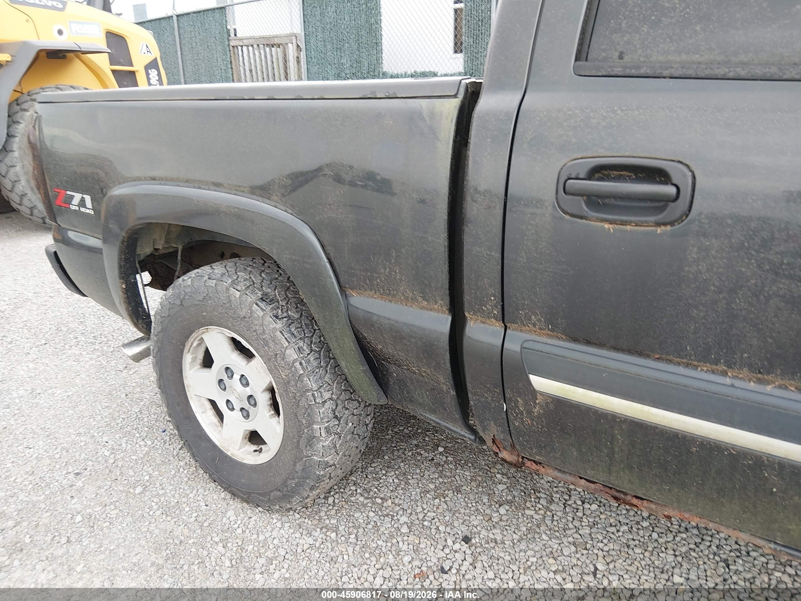 2004 Chevrolet Silverado 1500 Z71 Black vin: 2GCEK13T041380544