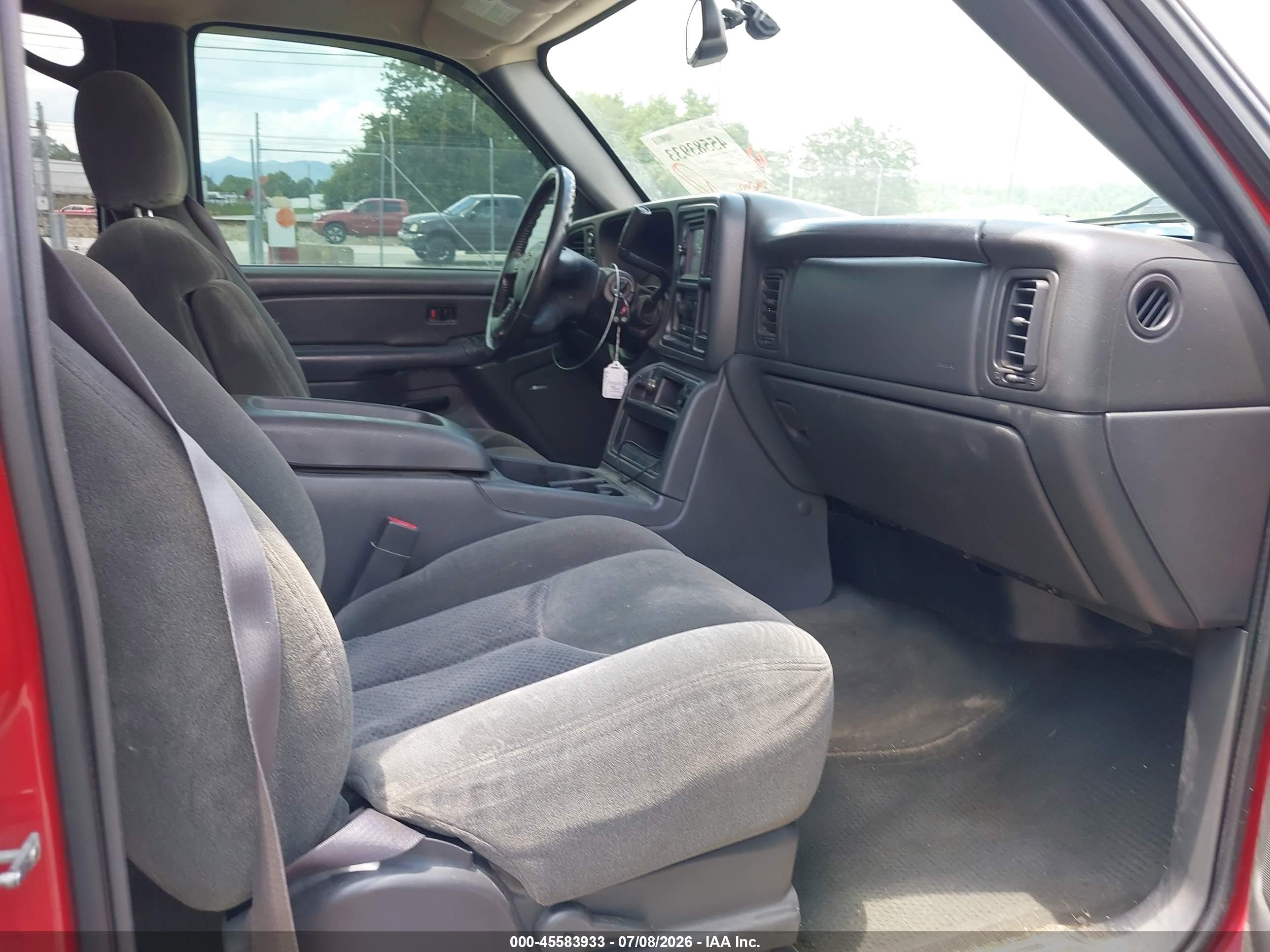 2004 Chevrolet Silverado 1500 Z71 Red vin: 2GCEK13T041426468