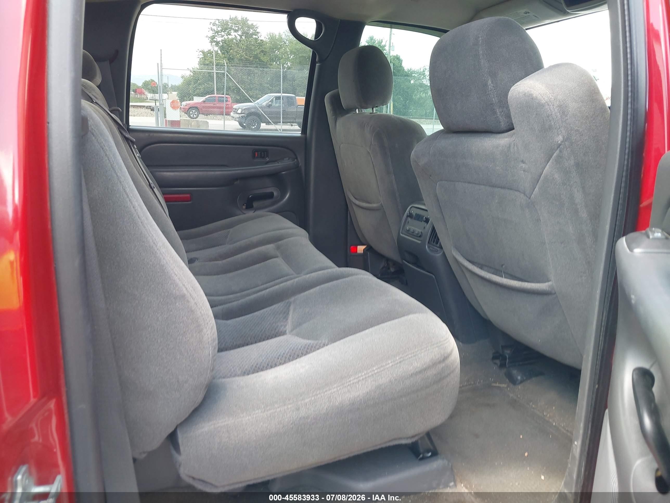 2004 Chevrolet Silverado 1500 Z71 Red vin: 2GCEK13T041426468