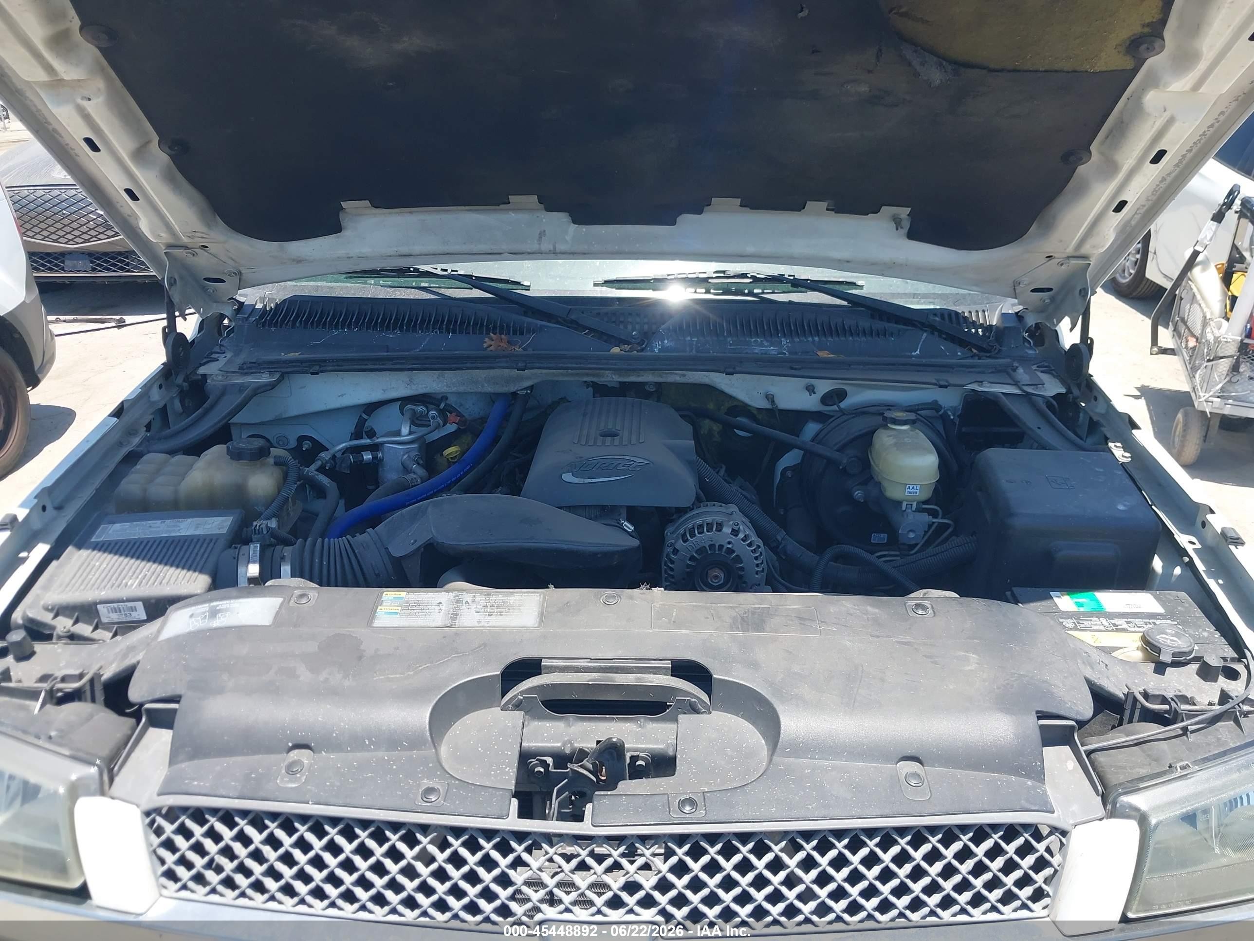 2005 Chevrolet Silverado 1500 Ls White vin: 2GCEK13T051105631