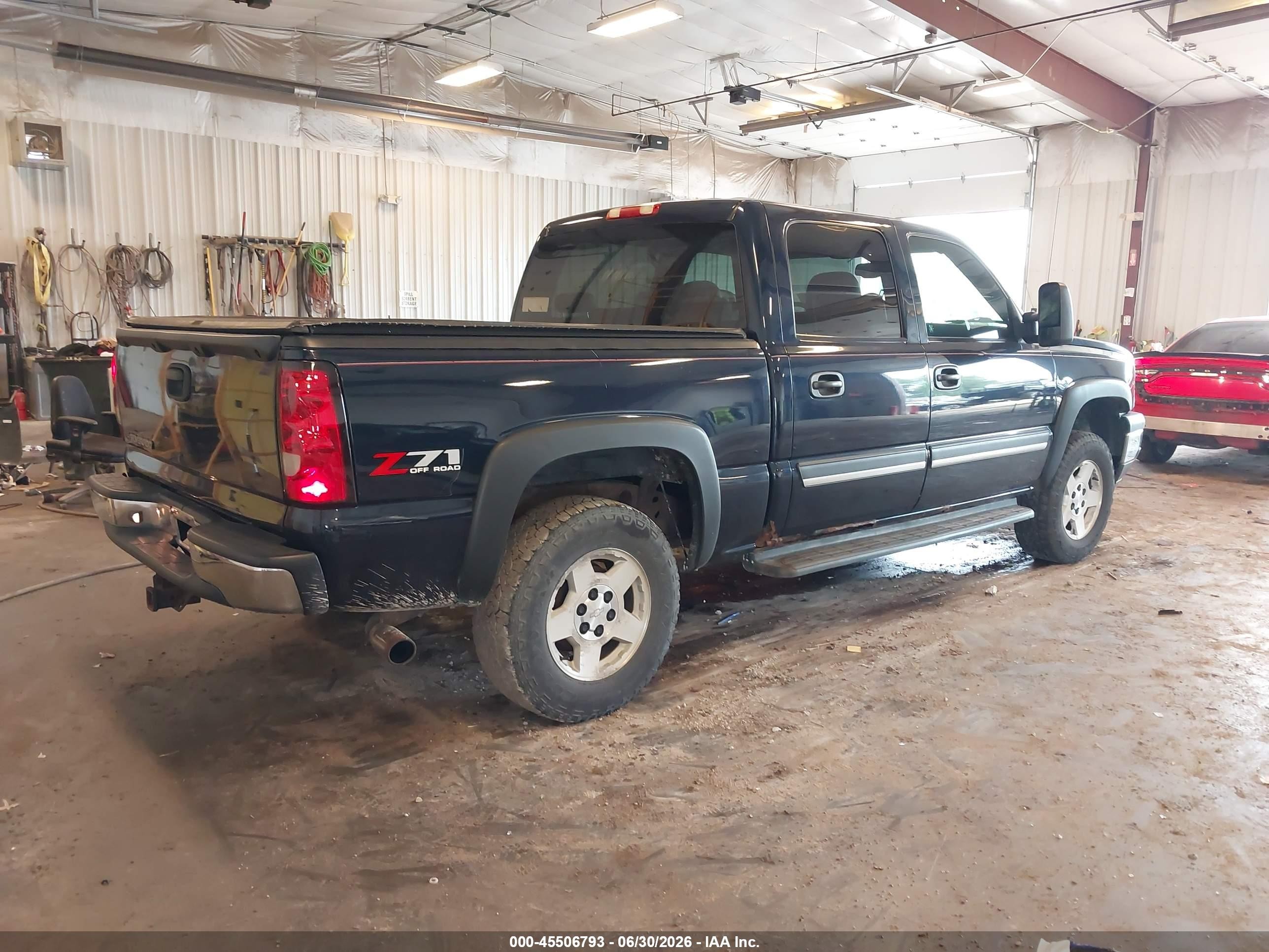2005 Chevrolet Silverado 1500 Z71 Blue vin: 2GCEK13T051211528