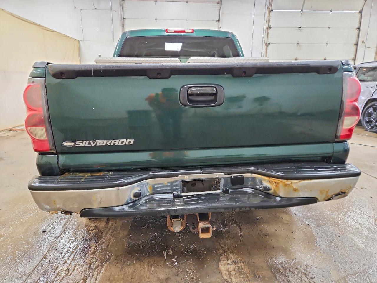 2006 Chevrolet Silverado K1500 Green vin: 2GCEK13T061104870