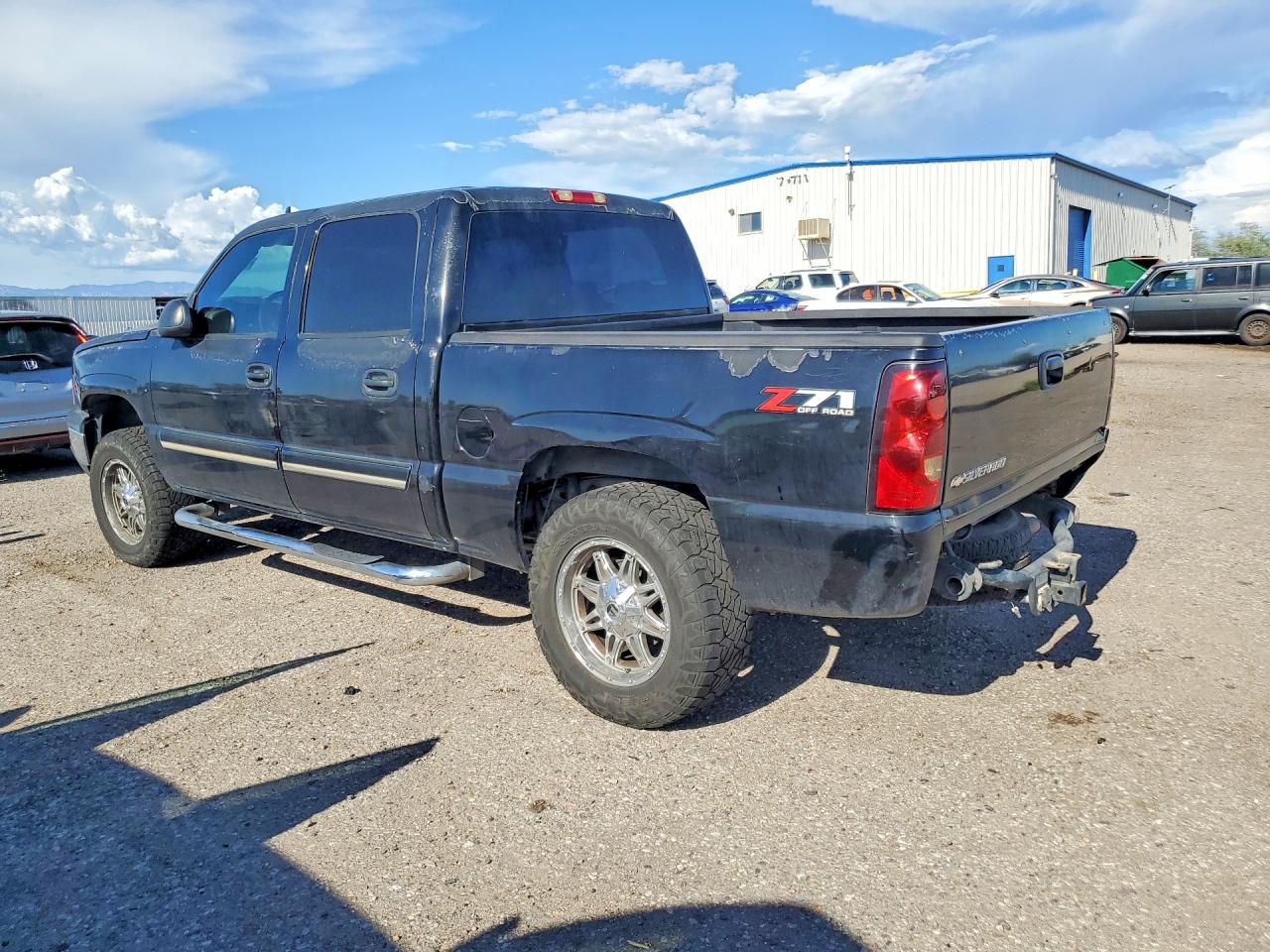 2006 Chevrolet Silverado K1500 Black vin: 2GCEK13T061116100