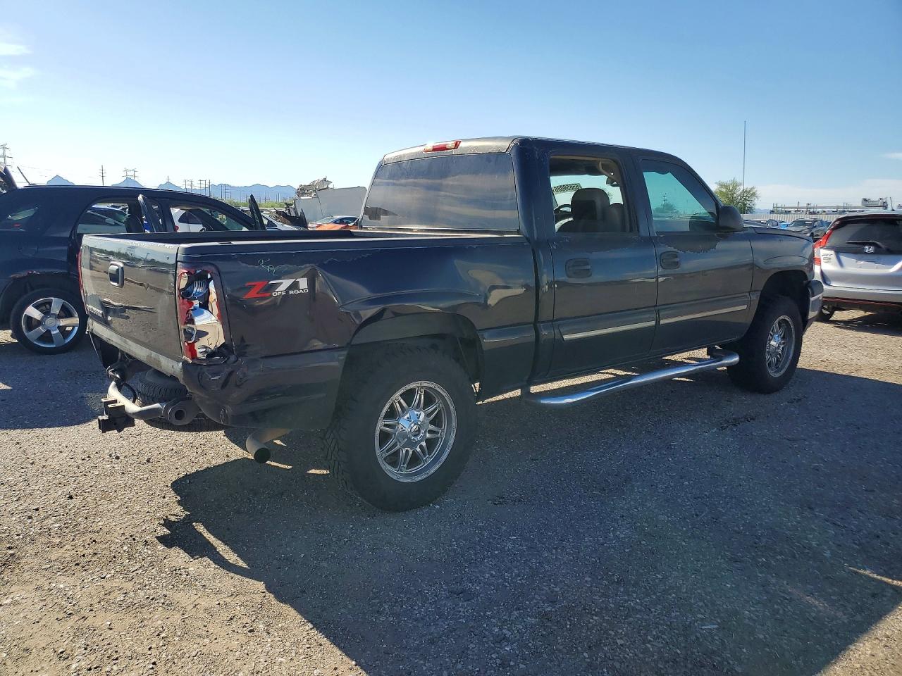 2006 Chevrolet Silverado K1500 Black vin: 2GCEK13T061116100