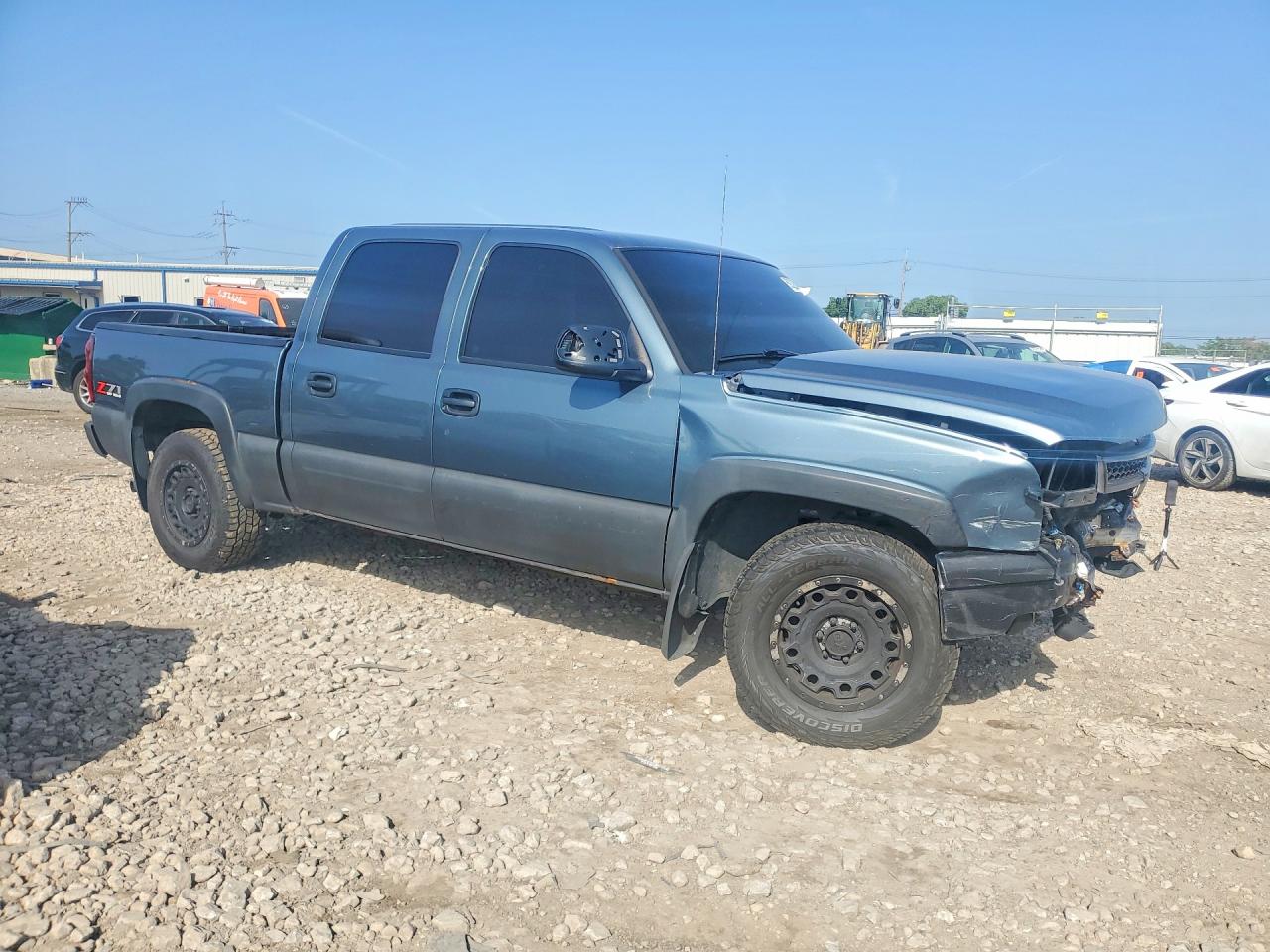 2006 Chevrolet Silverado K1500 Blue vin: 2GCEK13T061205701