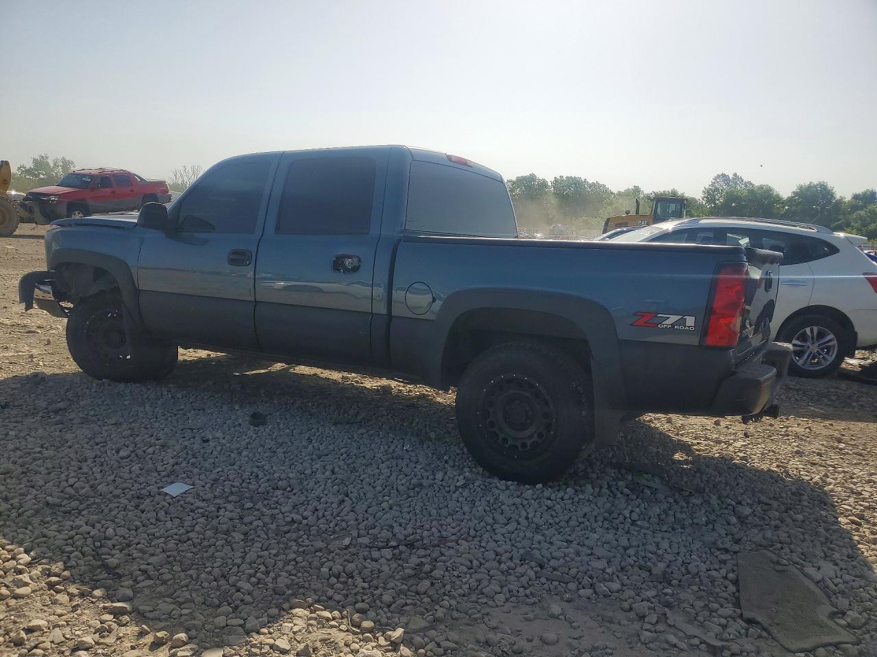 2006 Chevrolet Silverado K1500 Blue vin: 2GCEK13T061205701