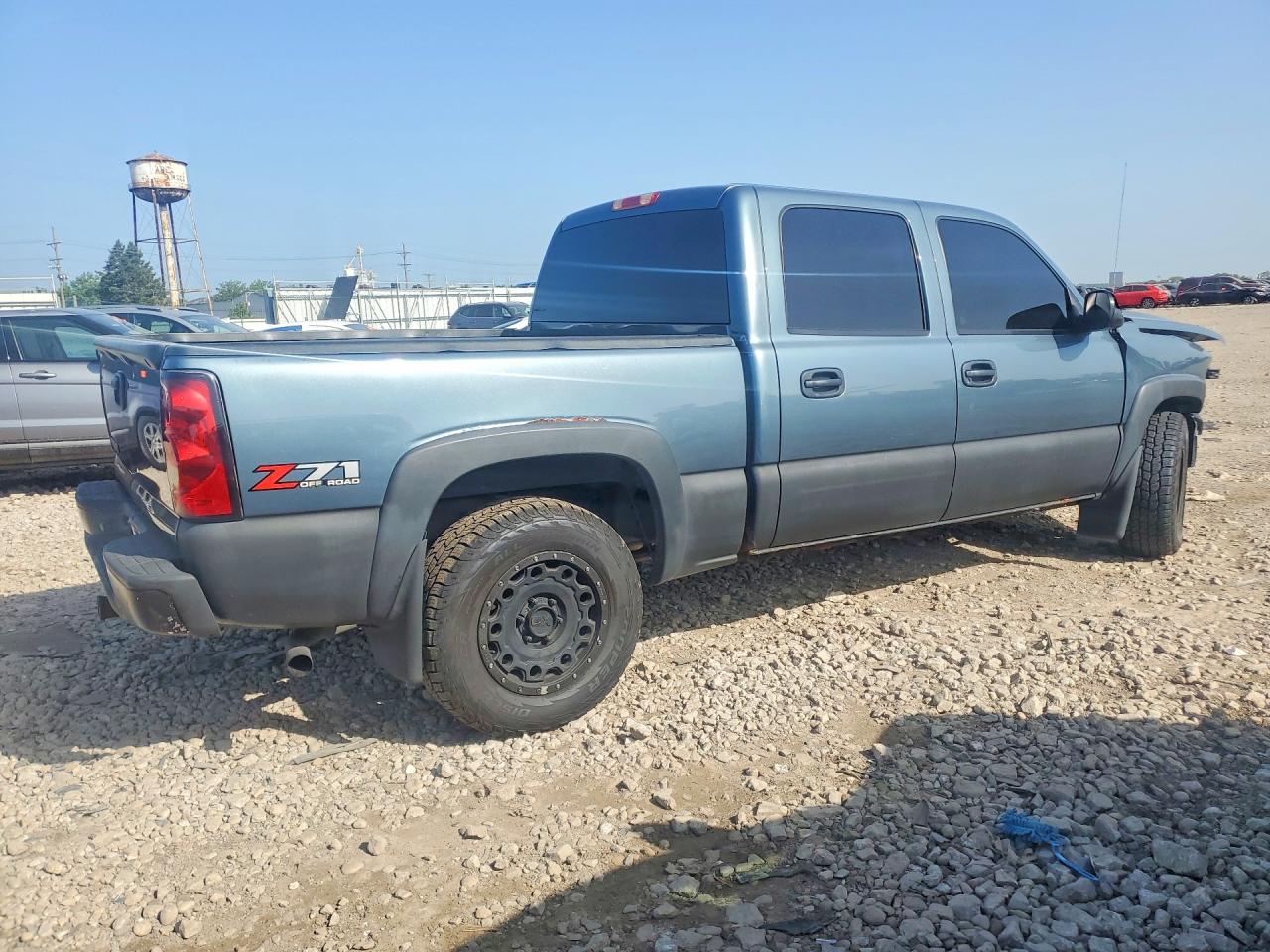 2006 Chevrolet Silverado K1500 Blue vin: 2GCEK13T061205701
