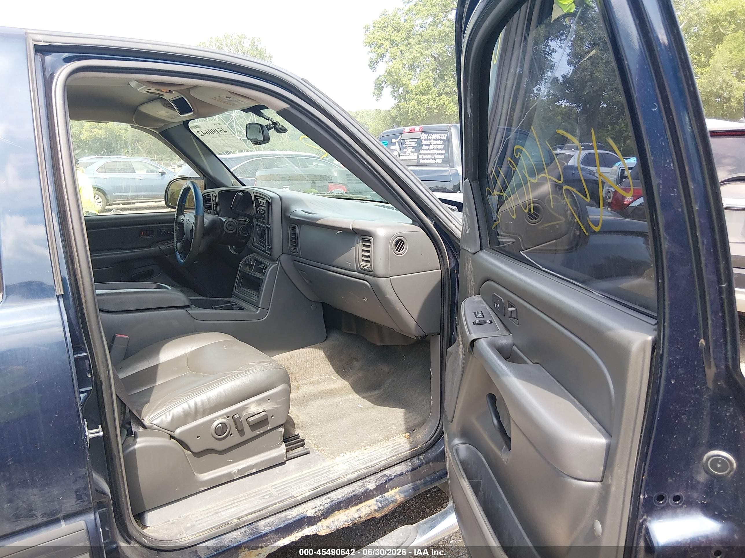 2006 Chevrolet Silverado 1500 Lt3 Blue vin: 2GCEK13T061209148