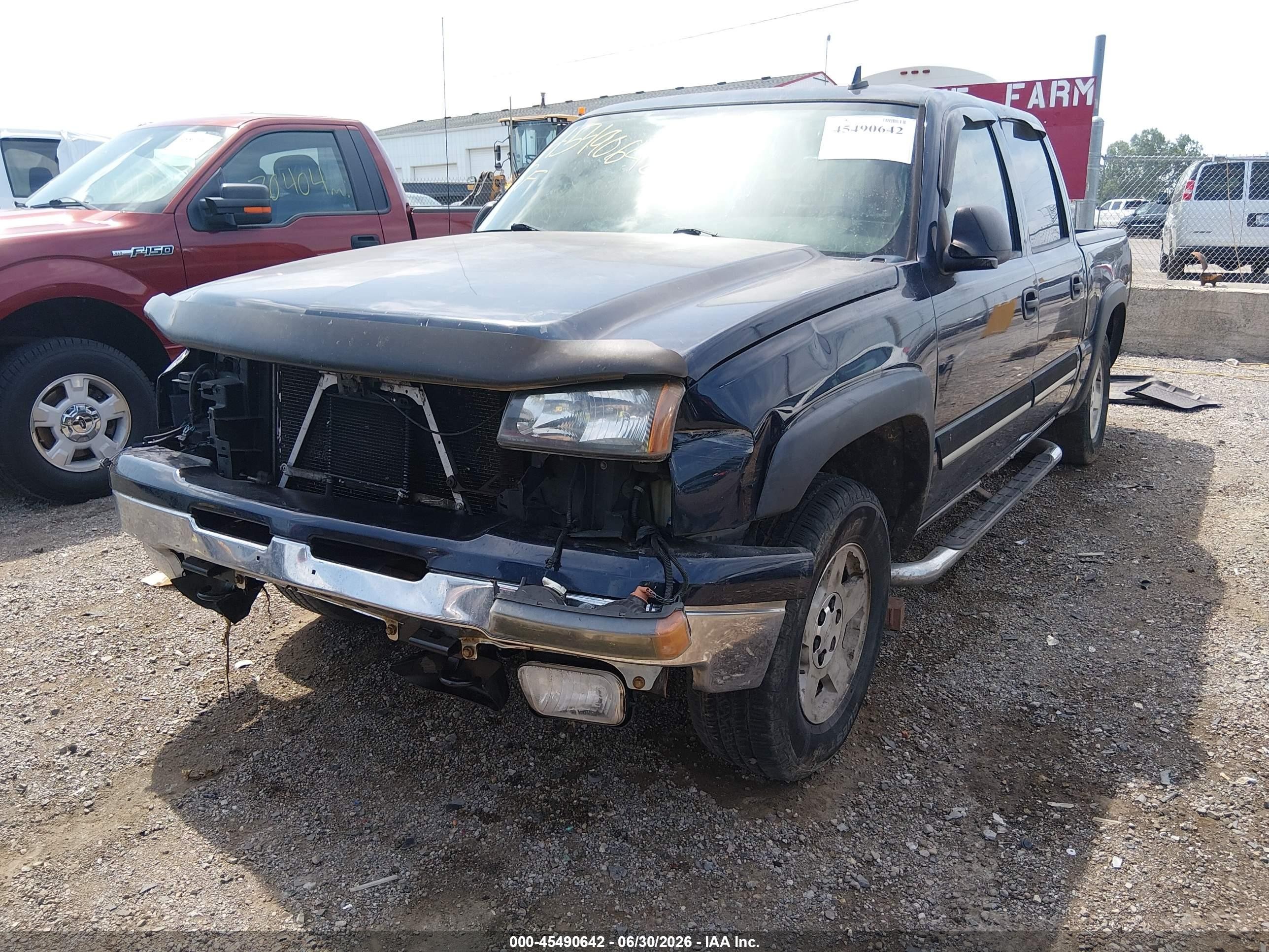 2006 Chevrolet Silverado 1500 Lt3 Blue vin: 2GCEK13T061209148