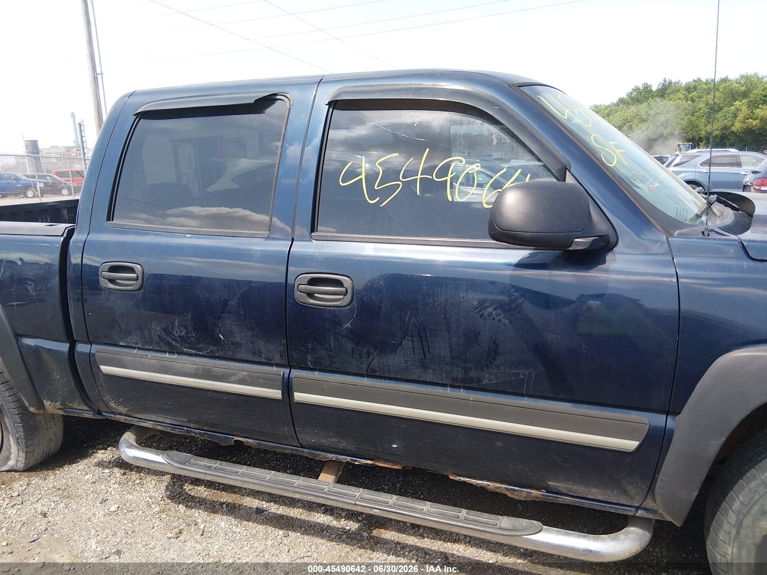 2006 Chevrolet Silverado 1500 Lt3 Blue vin: 2GCEK13T061209148