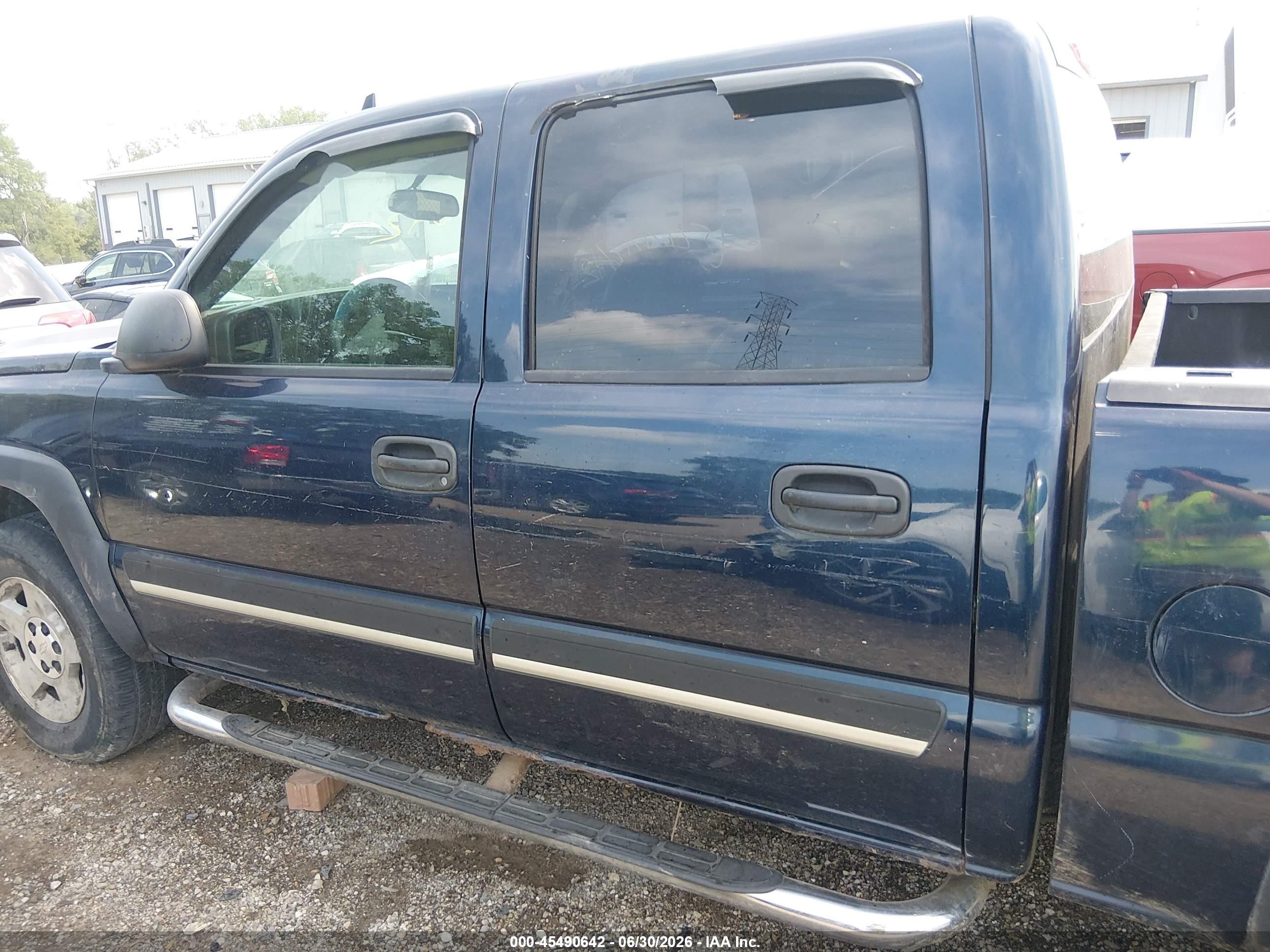 2006 Chevrolet Silverado 1500 Lt3 Blue vin: 2GCEK13T061209148