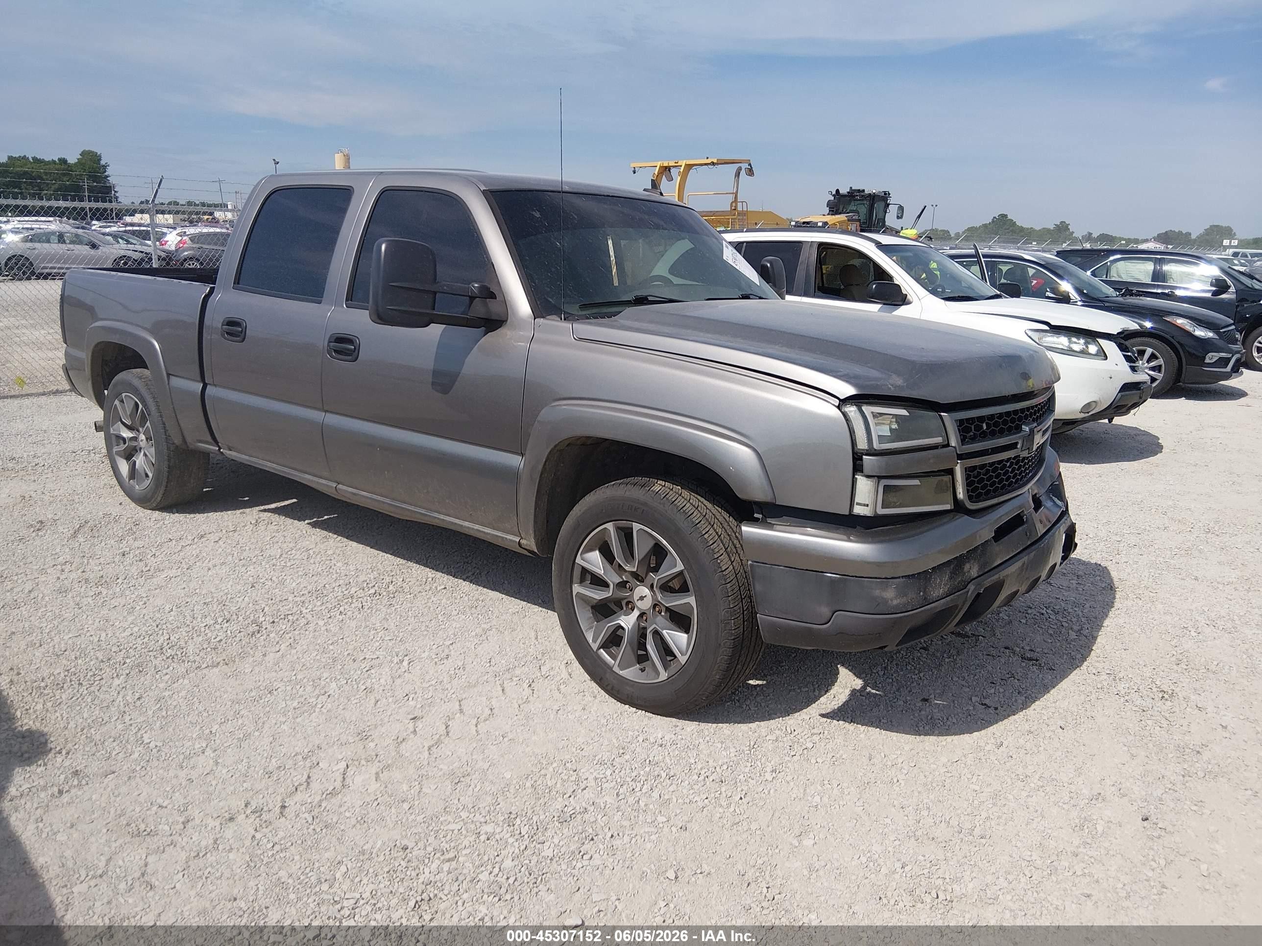 2006 Chevrolet Silverado 1500 Lt1 Gray vin: 2GCEK13T061217072