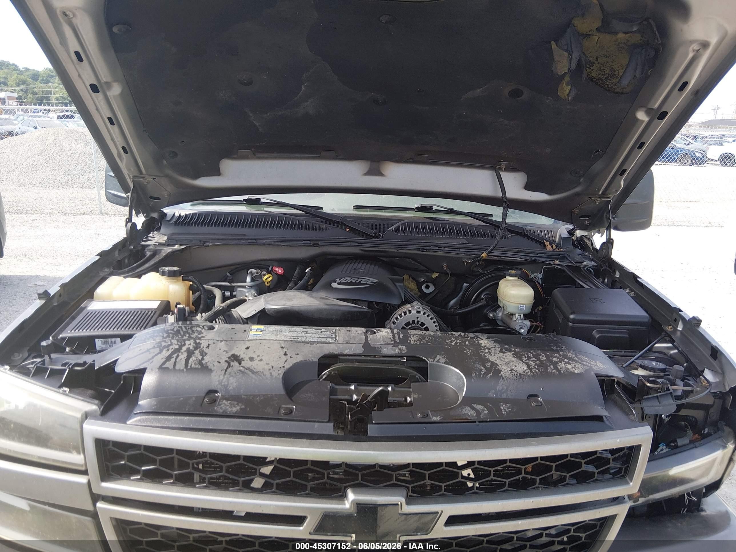 2006 Chevrolet Silverado 1500 Lt1 Gray vin: 2GCEK13T061217072