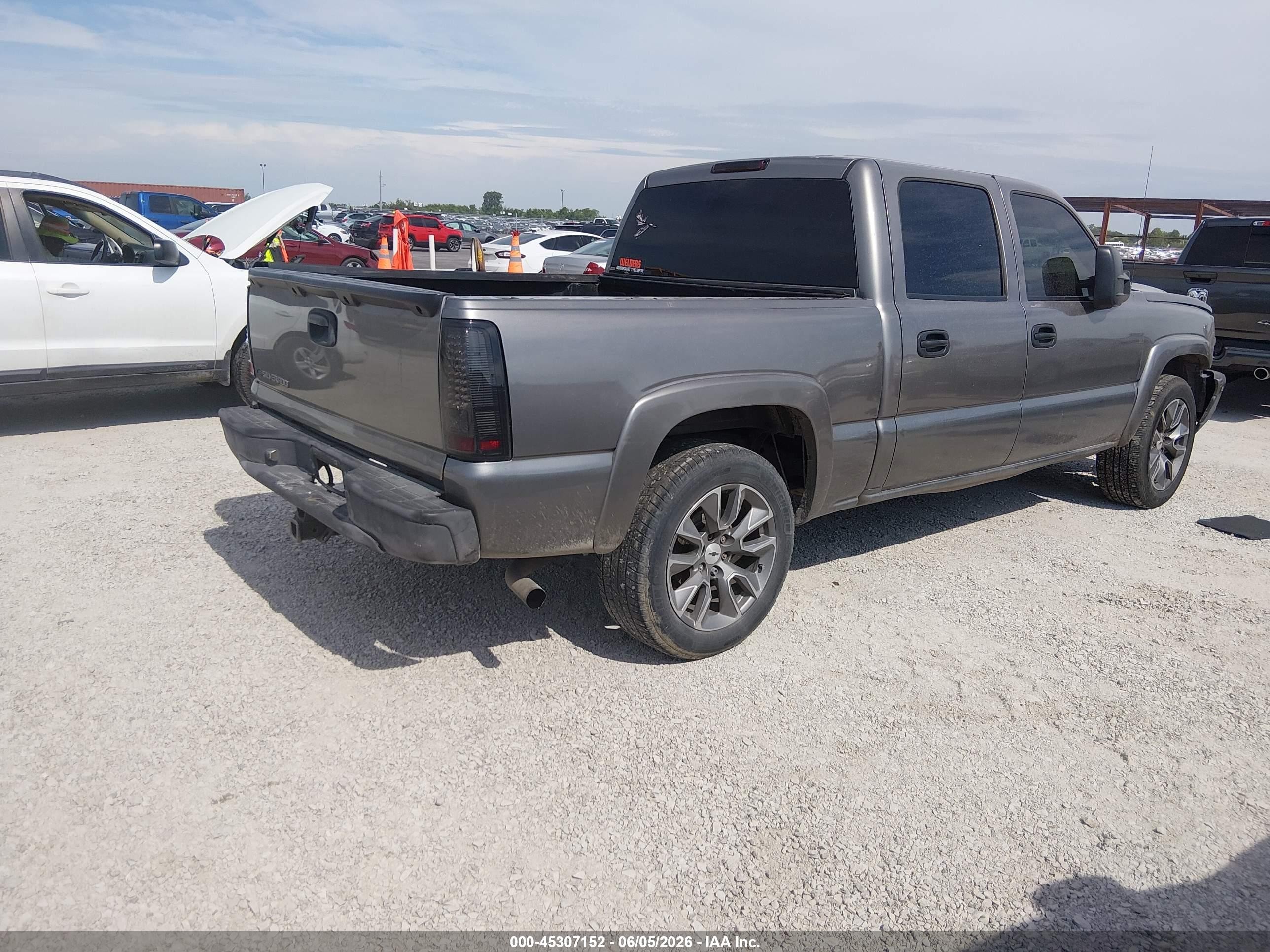 2006 Chevrolet Silverado 1500 Lt1 Gray vin: 2GCEK13T061217072