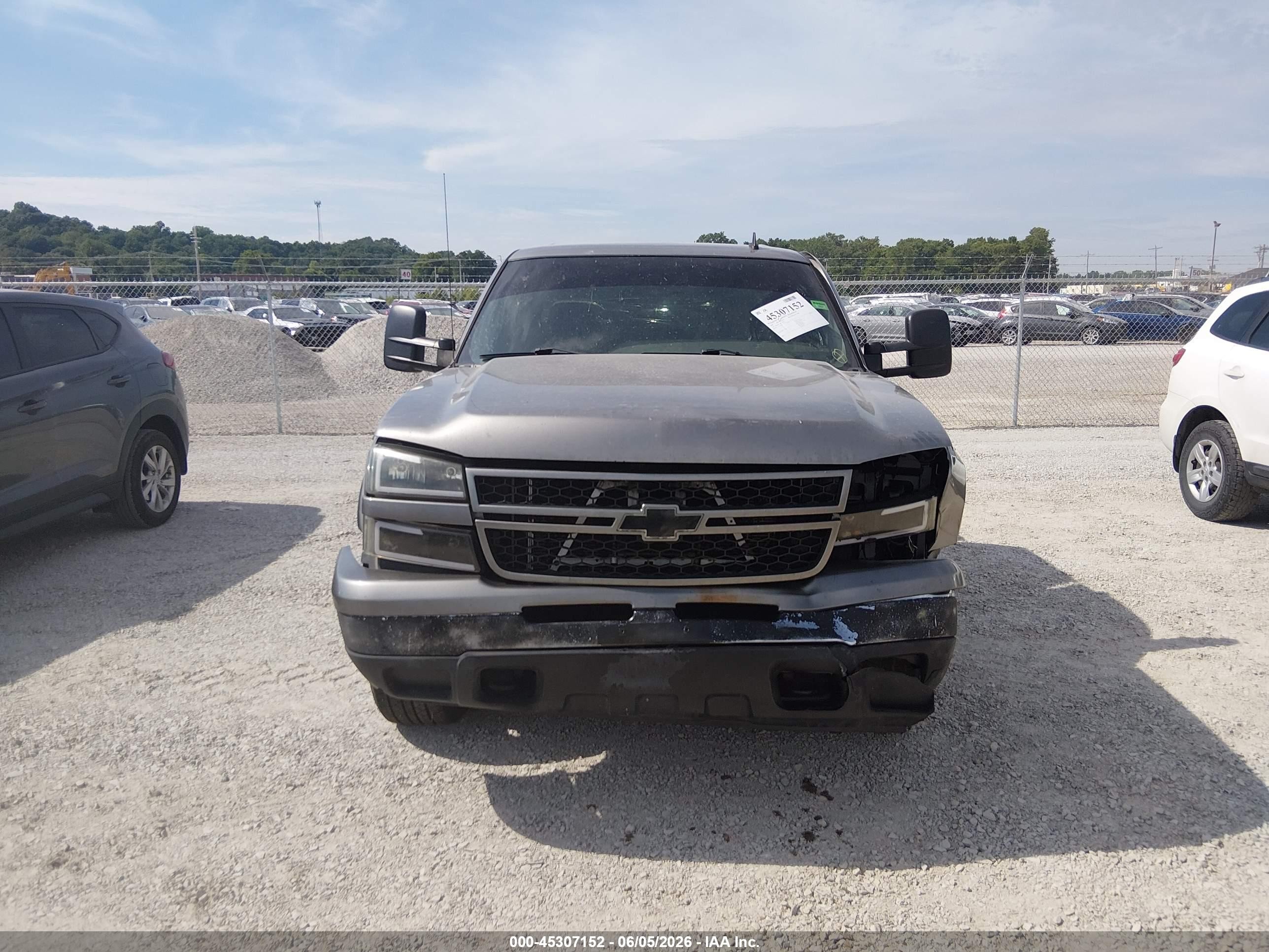 2006 Chevrolet Silverado 1500 Lt1 Gray vin: 2GCEK13T061217072