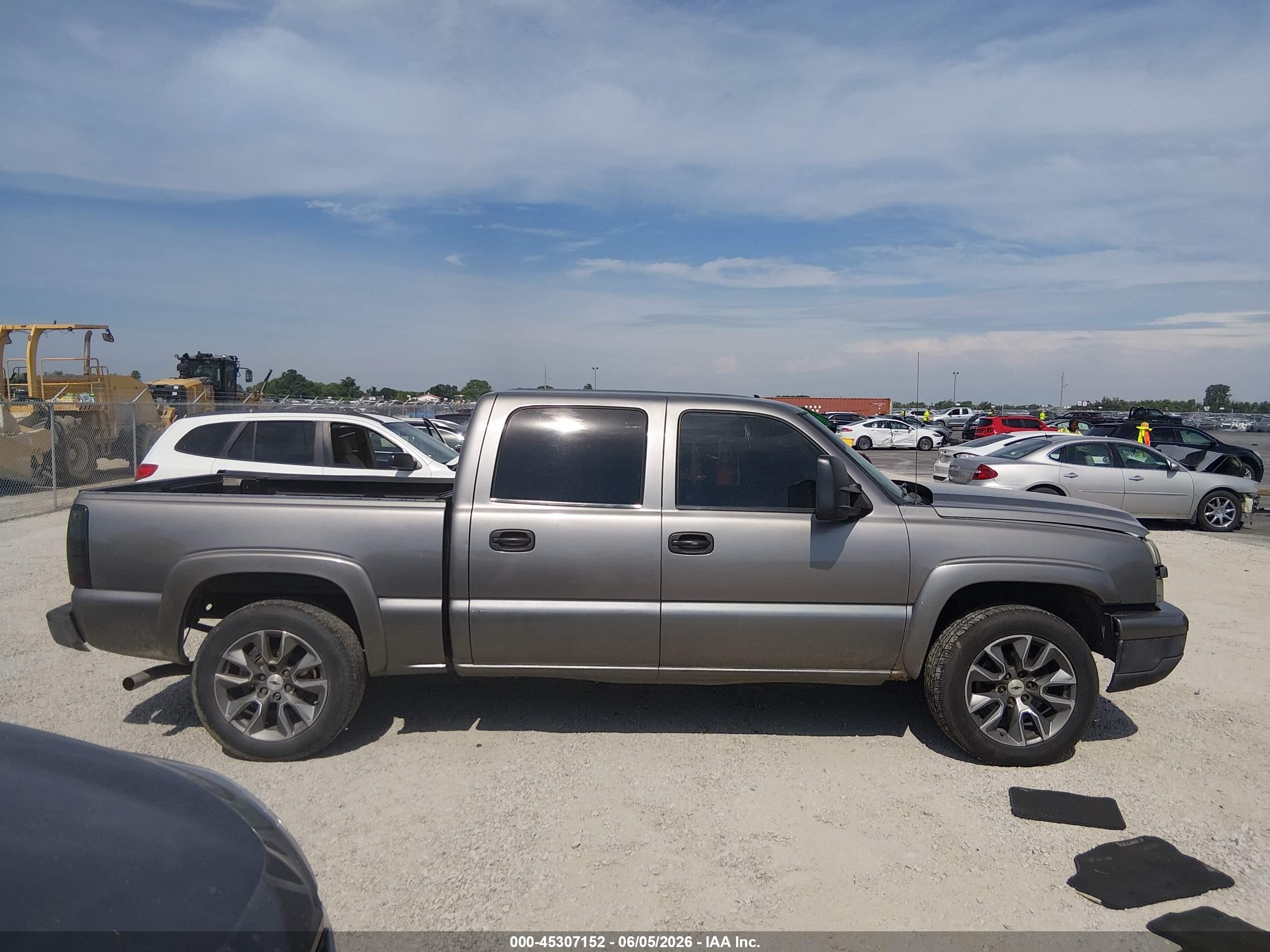 2006 Chevrolet Silverado 1500 Lt1 Gray vin: 2GCEK13T061217072