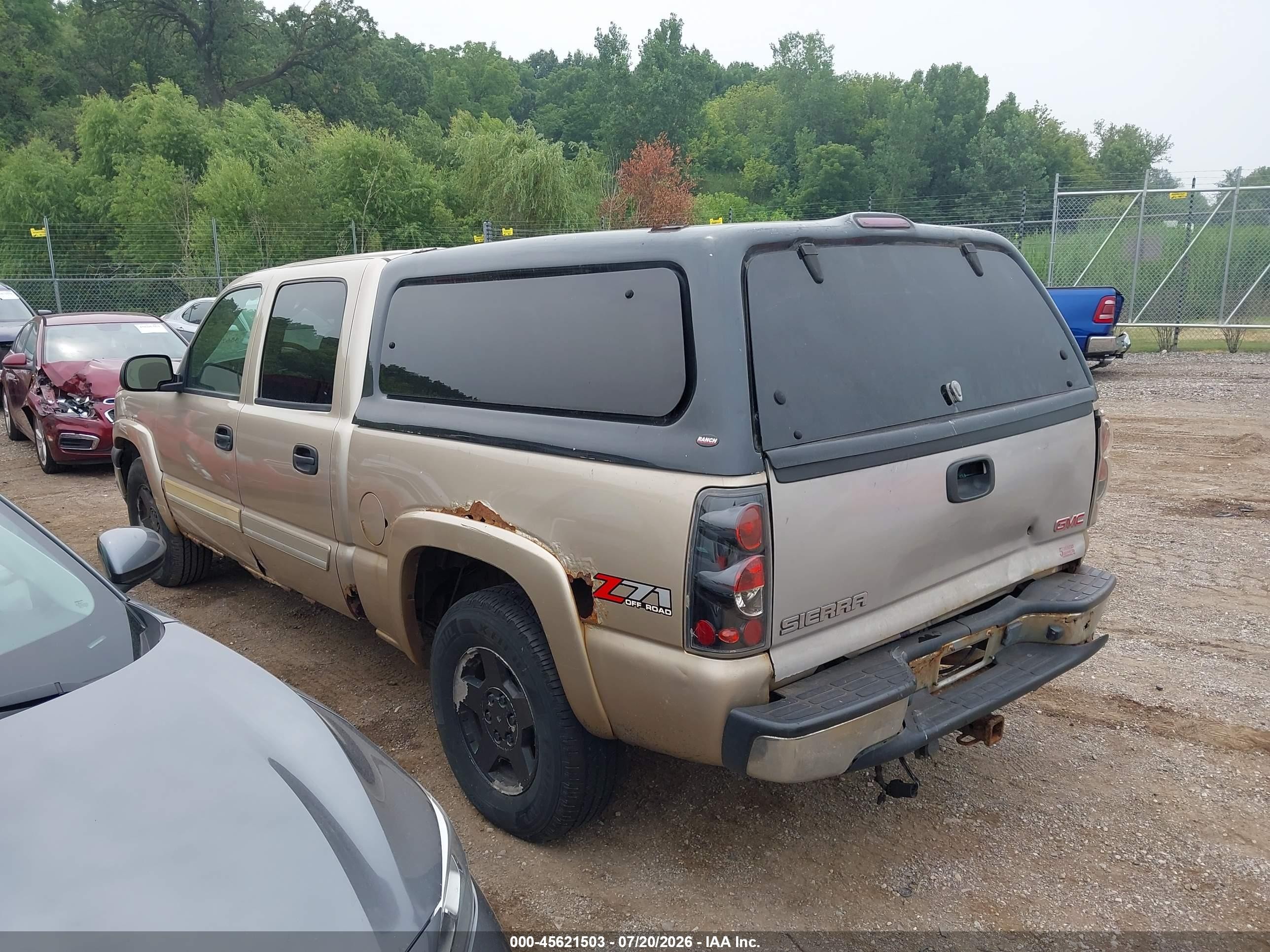 2004 Chevrolet Silverado 1500 Z71 Gold vin: 2GCEK13T141342160