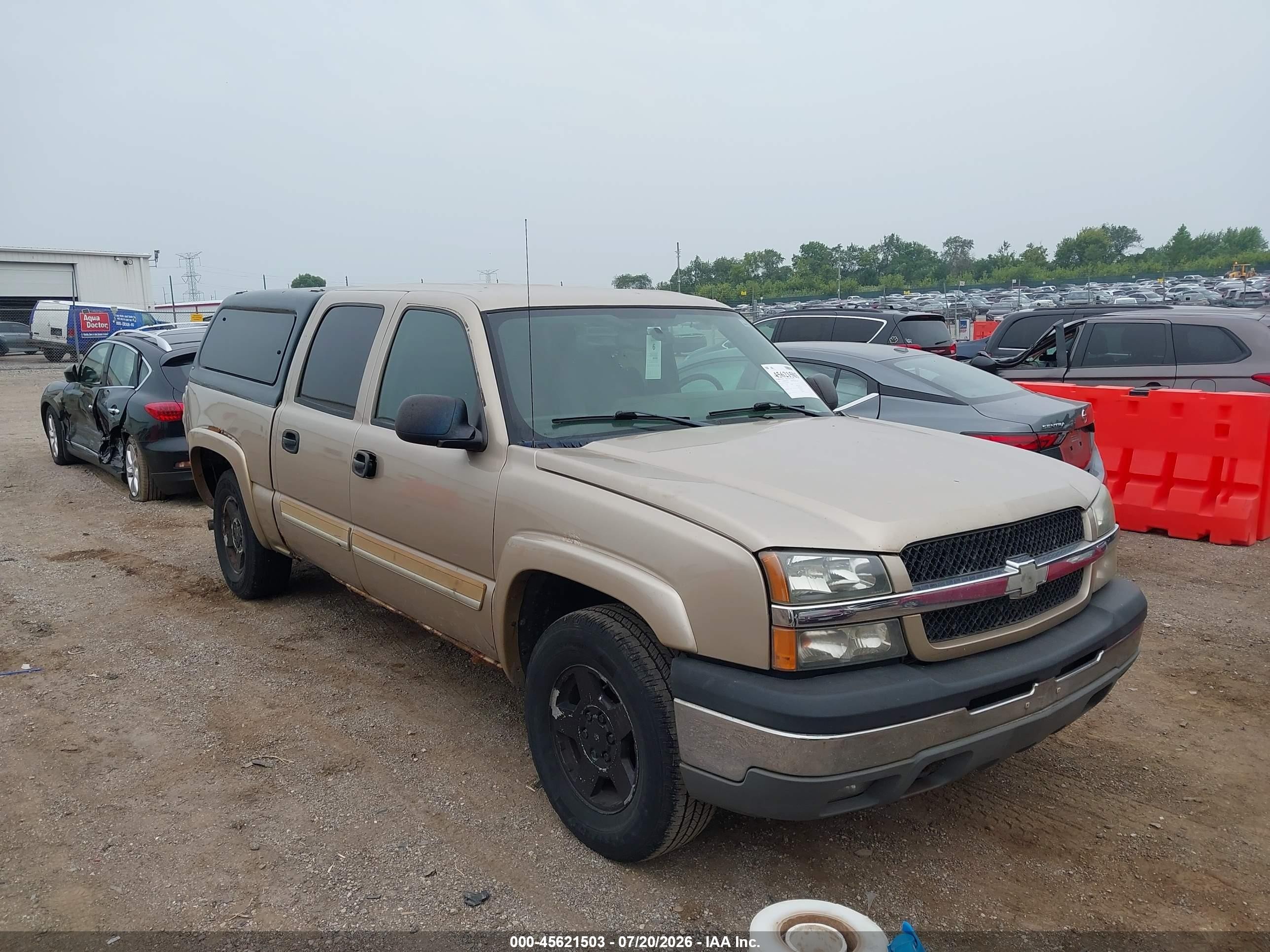 2004 Chevrolet Silverado 1500 Z71 Gold vin: 2GCEK13T141342160