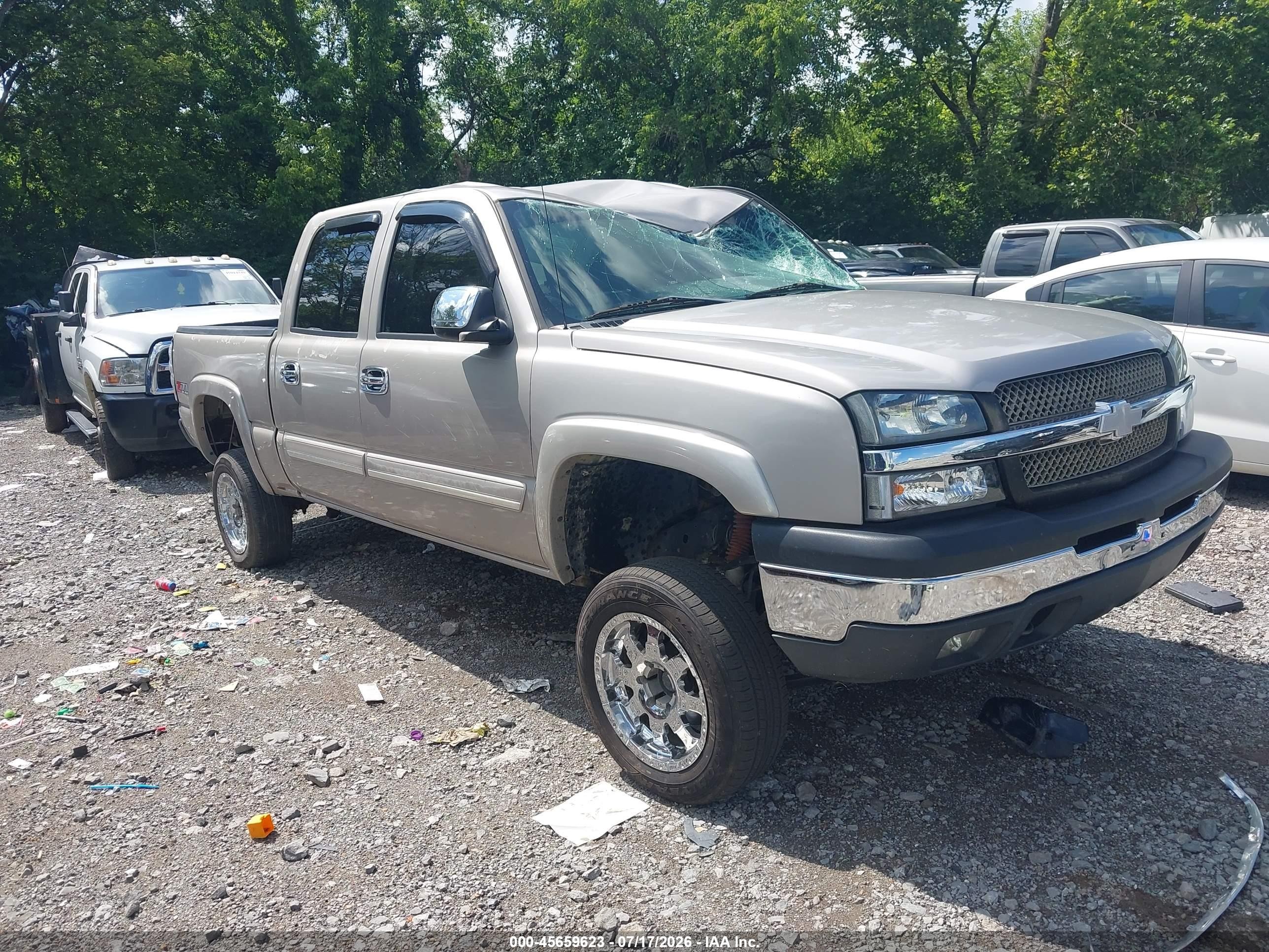 2004 Chevrolet Silverado 1500 Z71 Gold vin: 2GCEK13T141412191