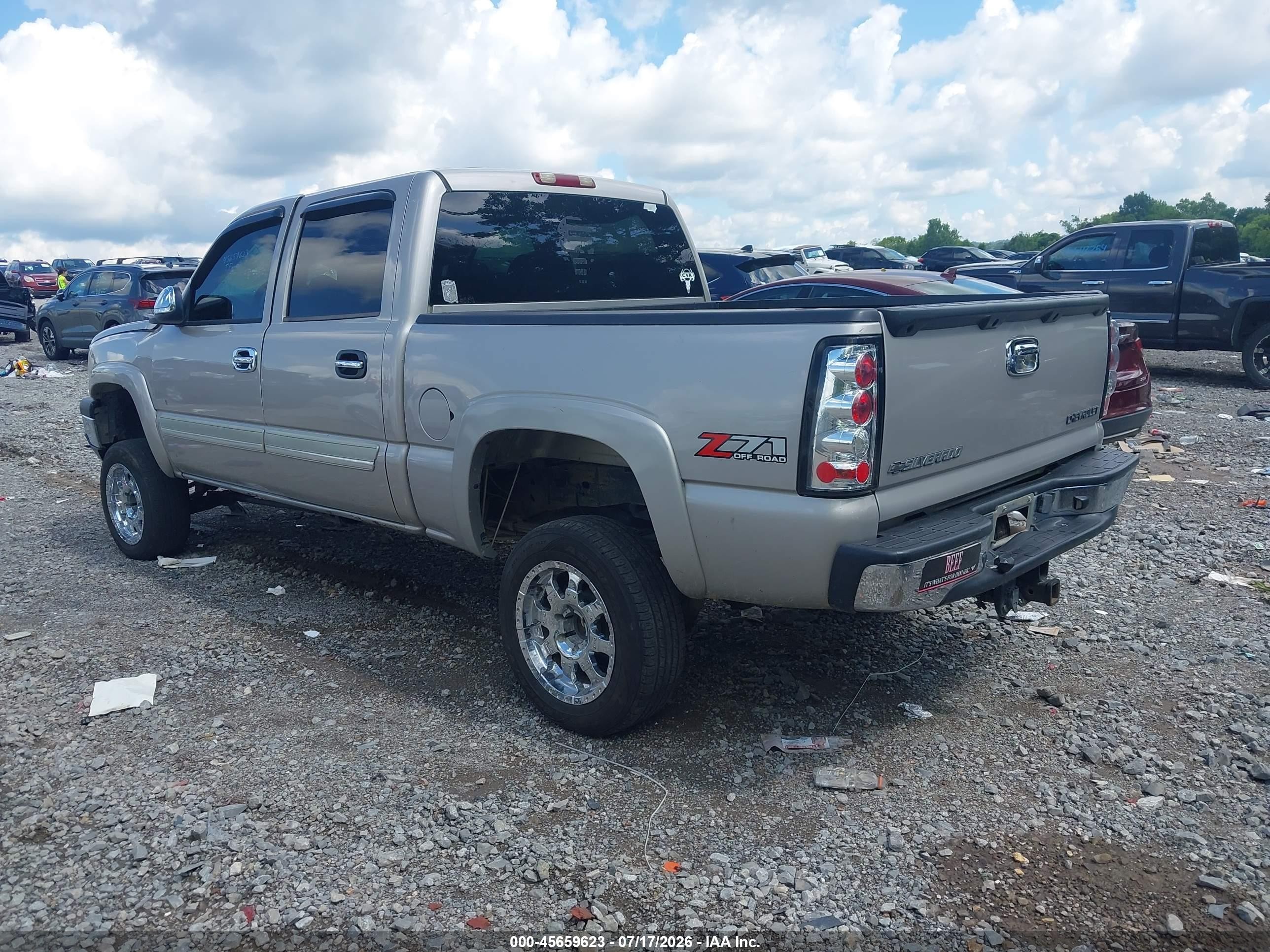 2004 Chevrolet Silverado 1500 Z71 Gold vin: 2GCEK13T141412191