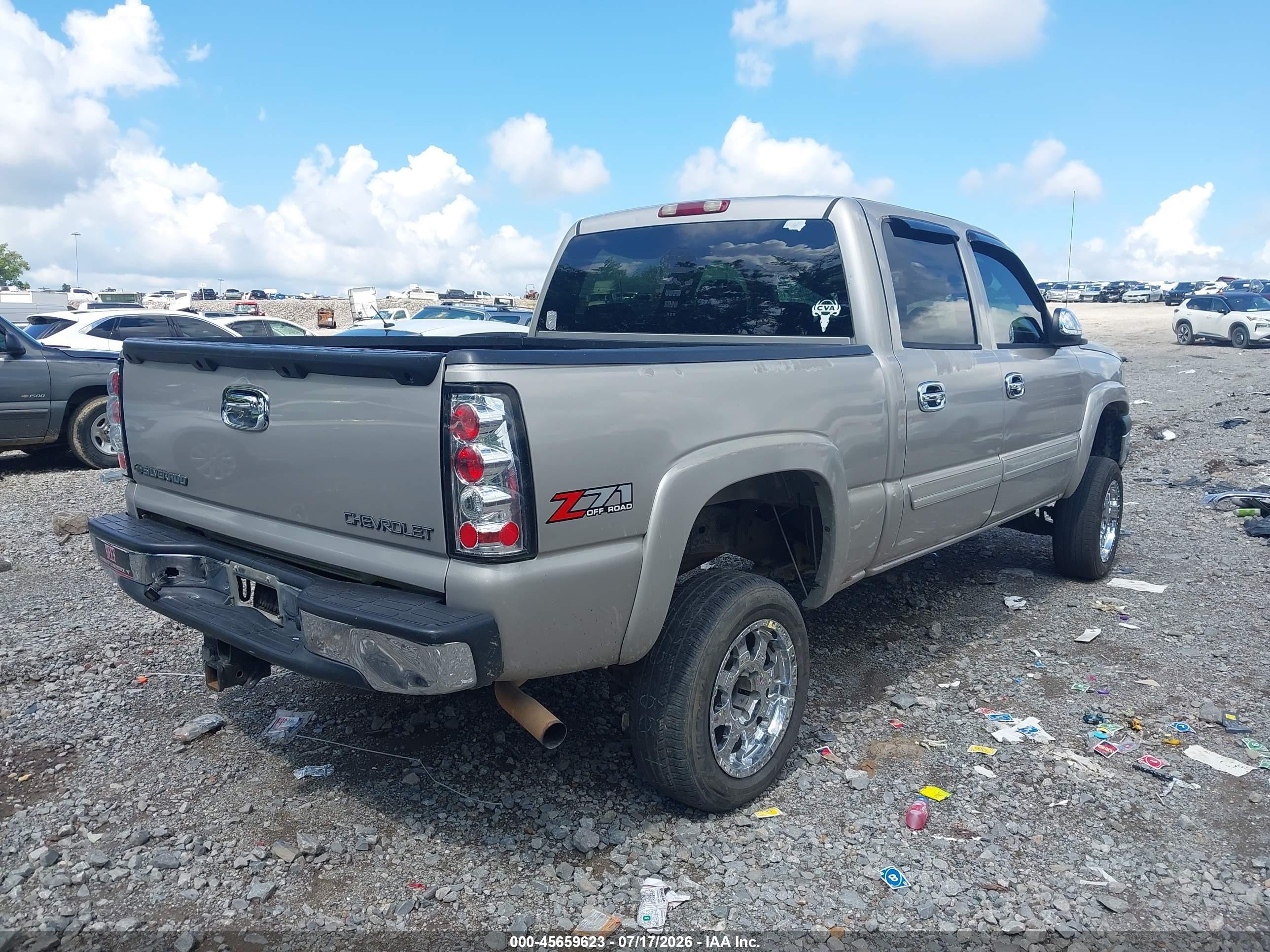 2004 Chevrolet Silverado 1500 Z71 Gold vin: 2GCEK13T141412191