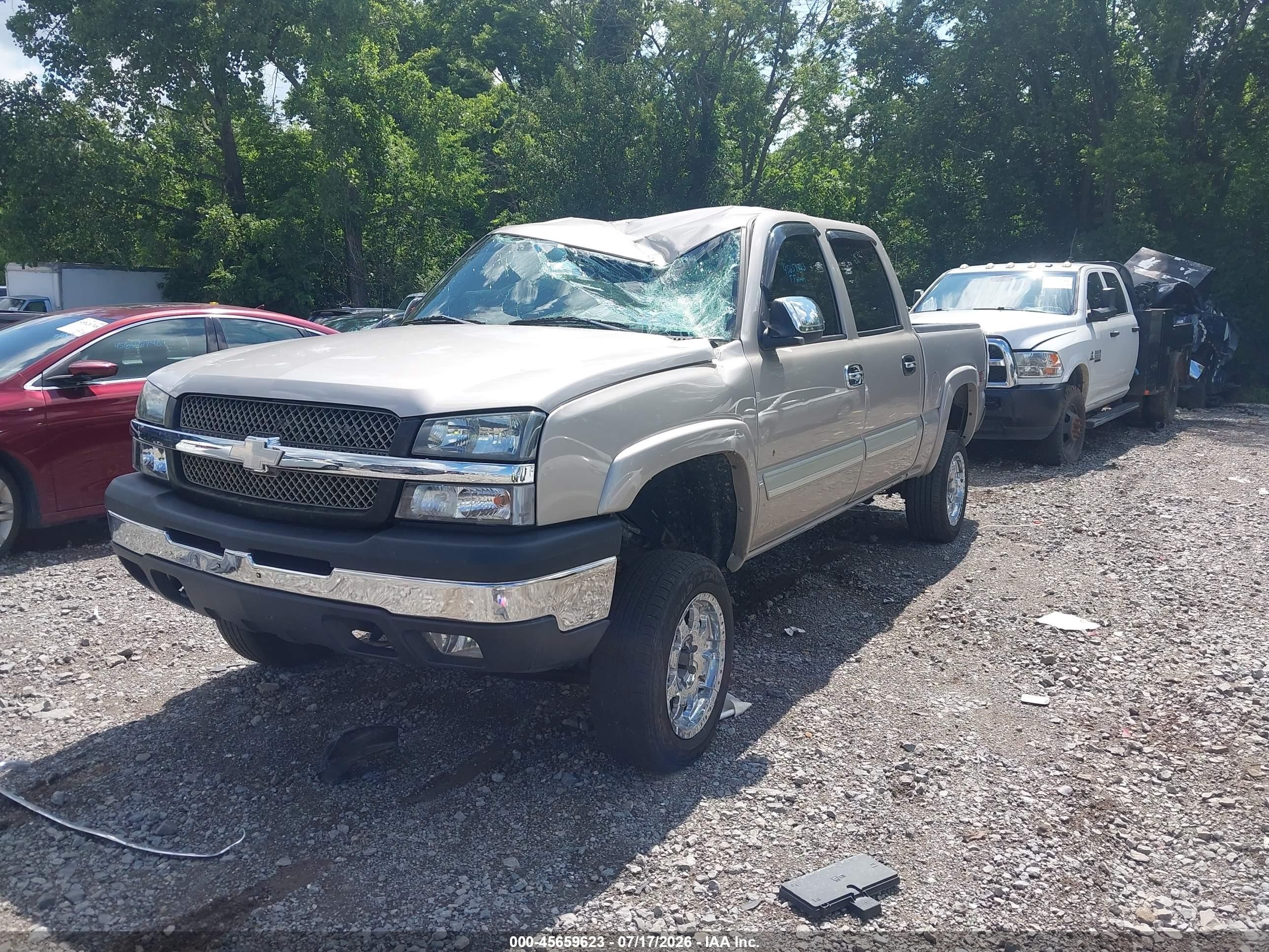 2004 Chevrolet Silverado 1500 Z71 Gold vin: 2GCEK13T141412191