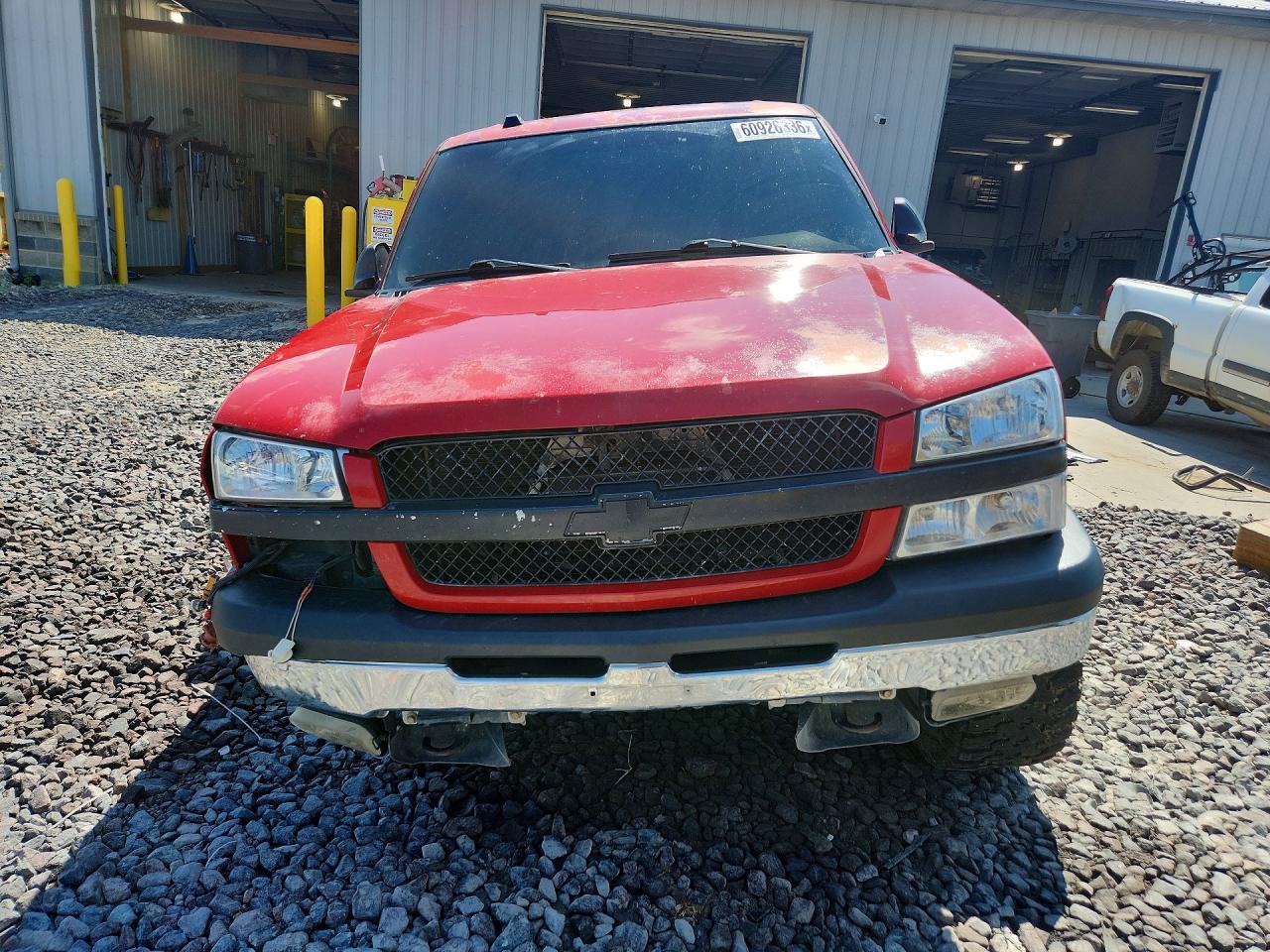 2005 Chevrolet Silverado K1500 Red vin: 2GCEK13T151112992
