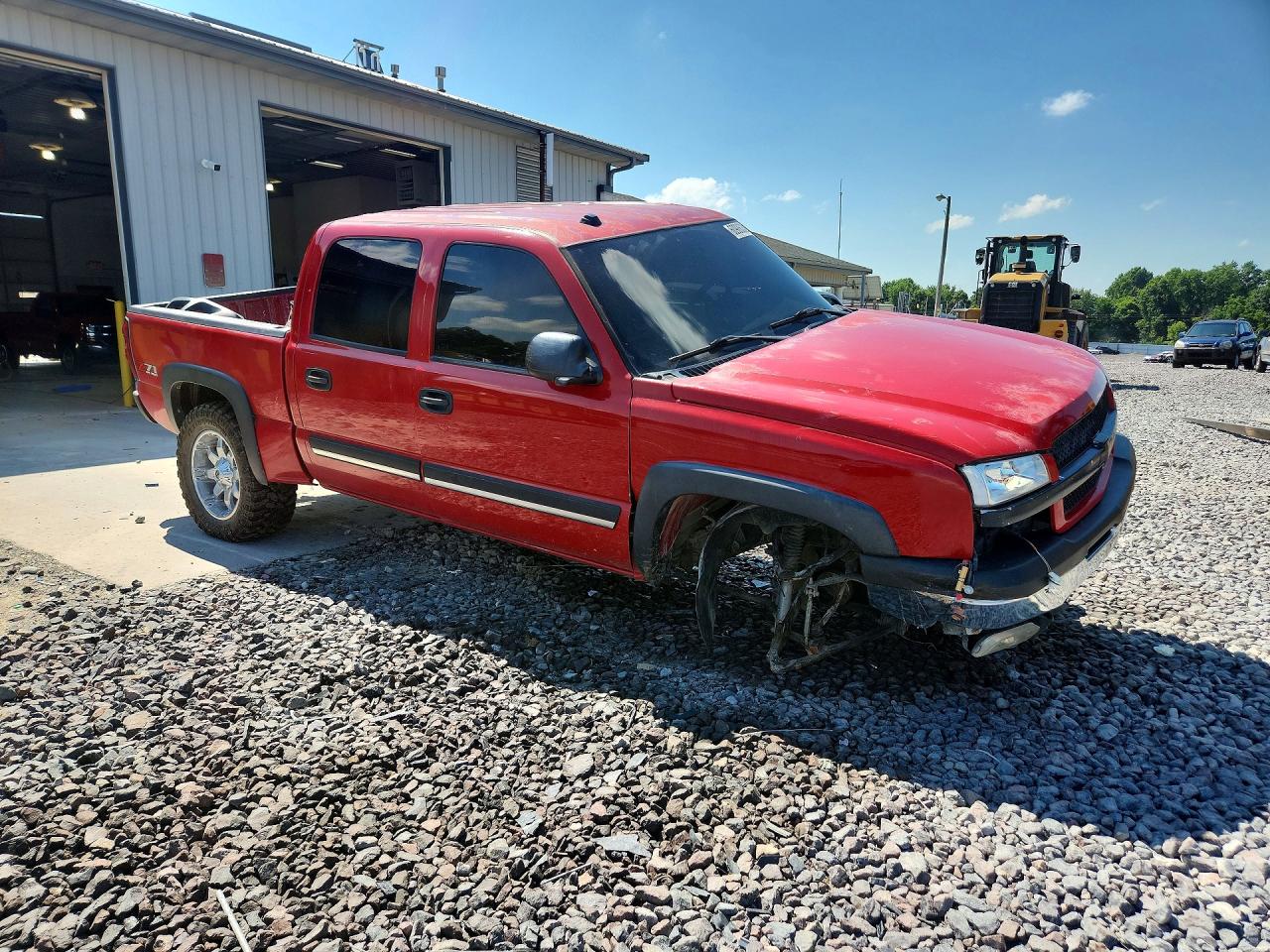 2005 Chevrolet Silverado K1500 Red vin: 2GCEK13T151112992