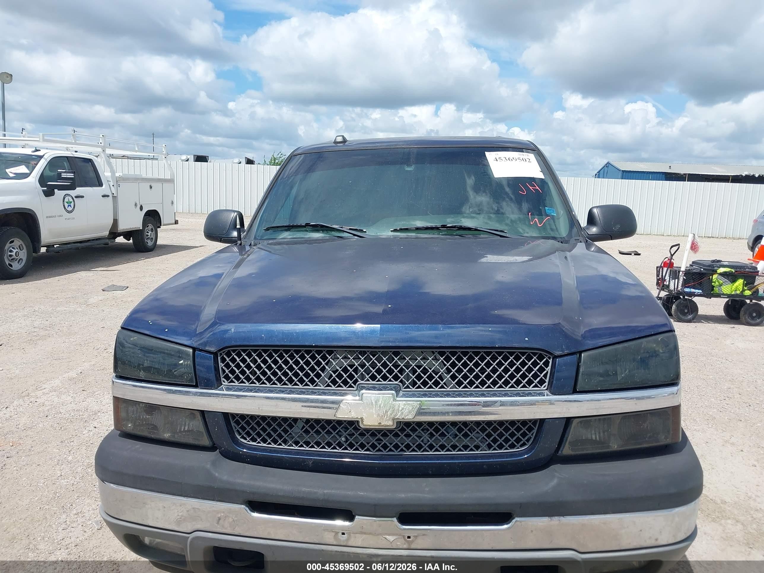 2005 Chevrolet Silverado 1500 Z71 Blue vin: 2GCEK13T151167474