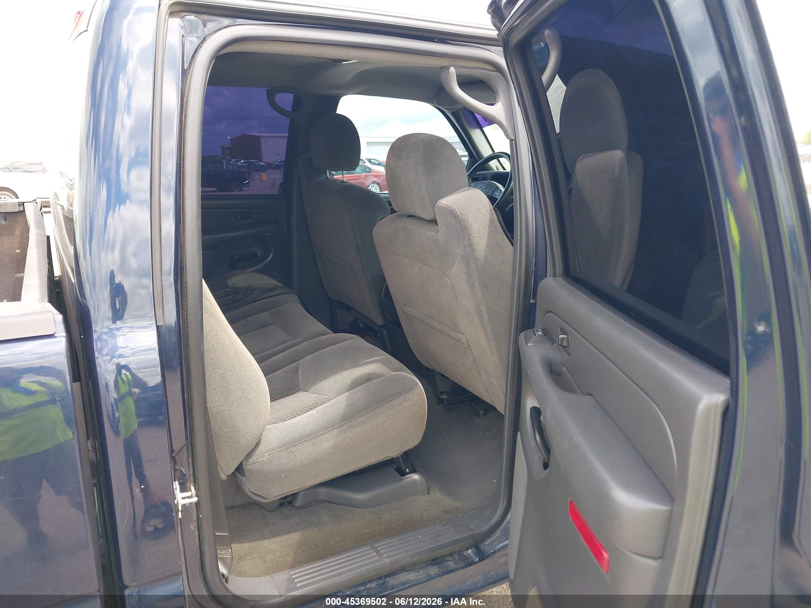 2005 Chevrolet Silverado 1500 Z71 Blue vin: 2GCEK13T151167474